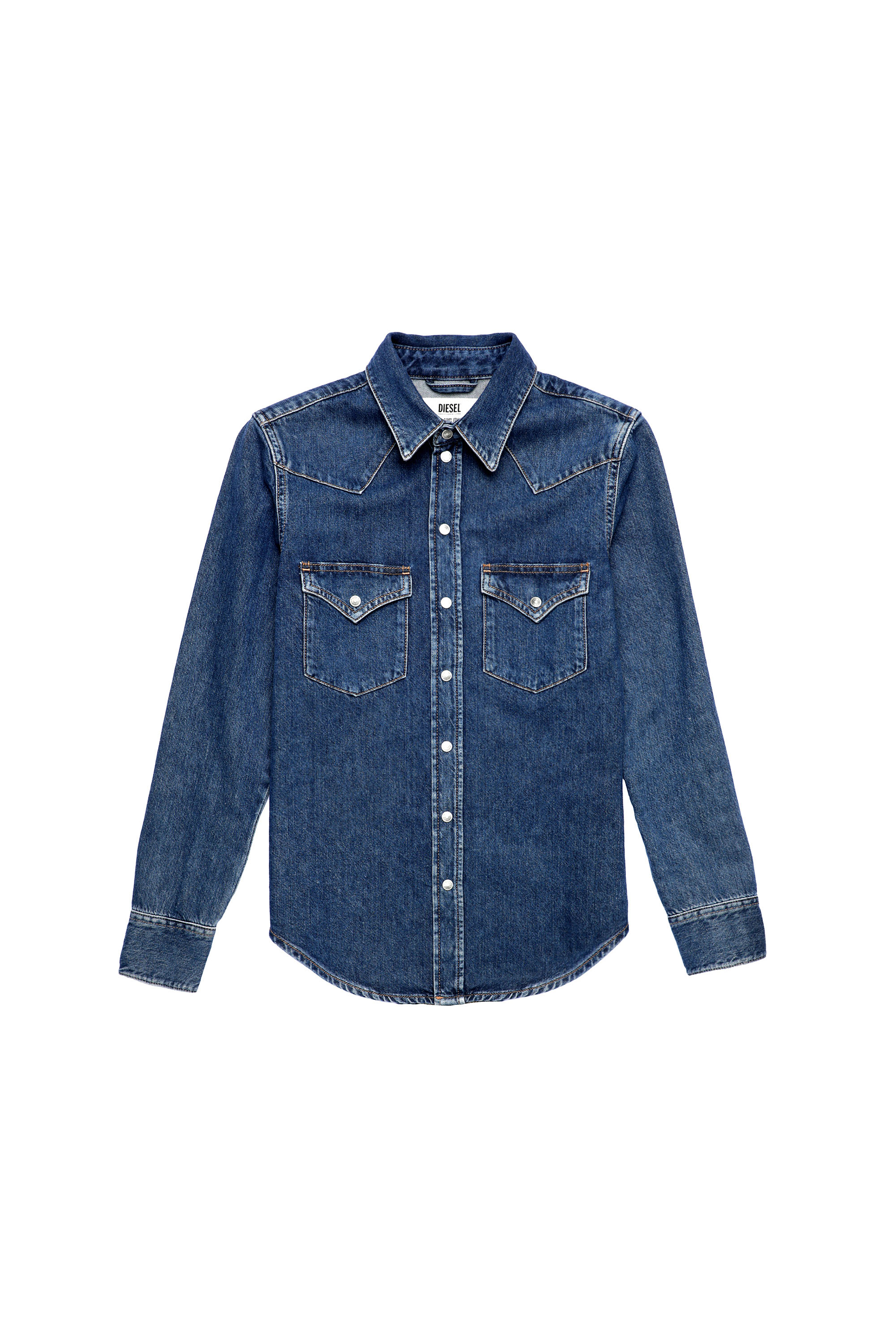 DE-RINGY, Dunkelblau - Denimhemden