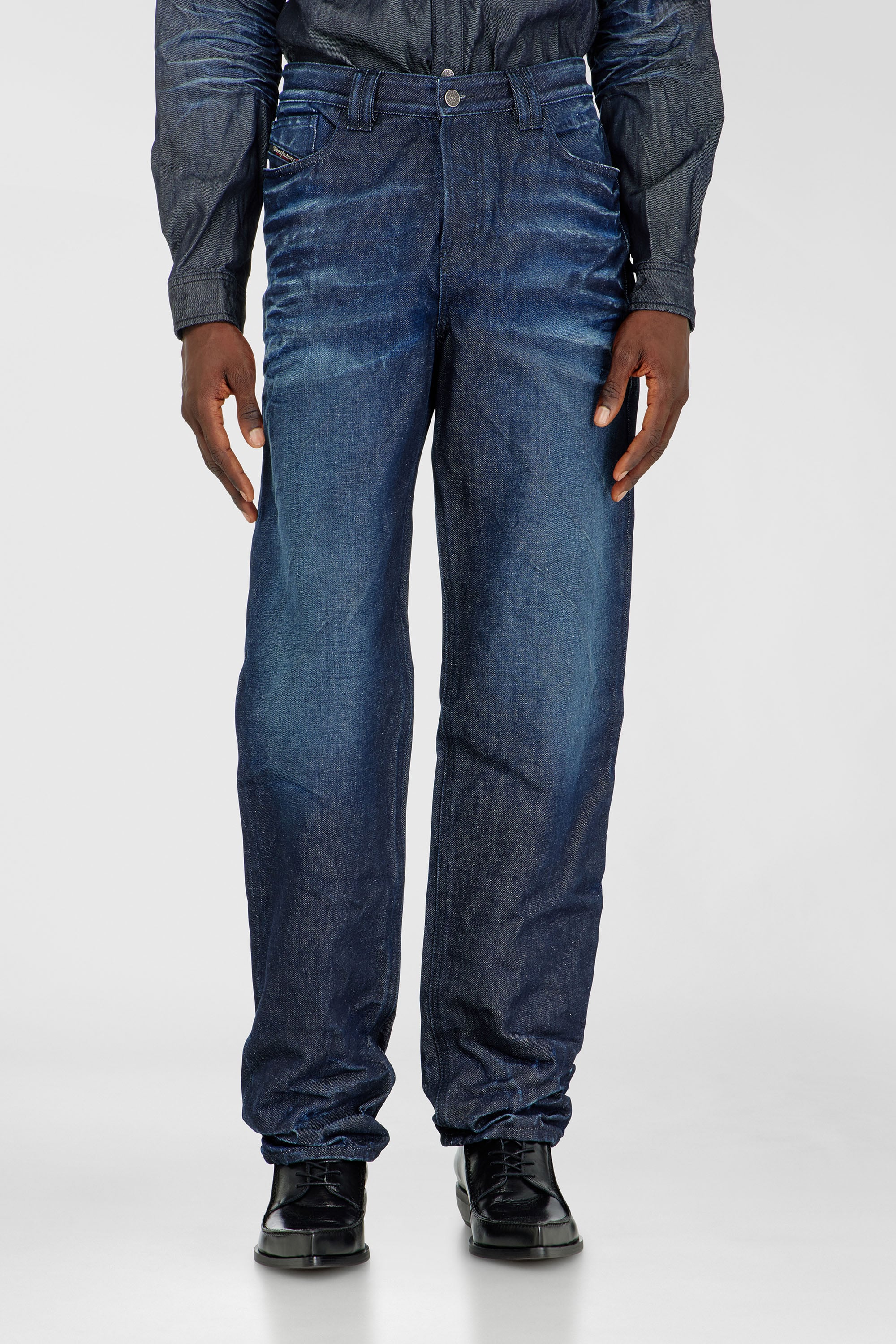 Diesel - Herren Regular Jeans 1991 D-Voeed 007GF, Dunkelblau - 1