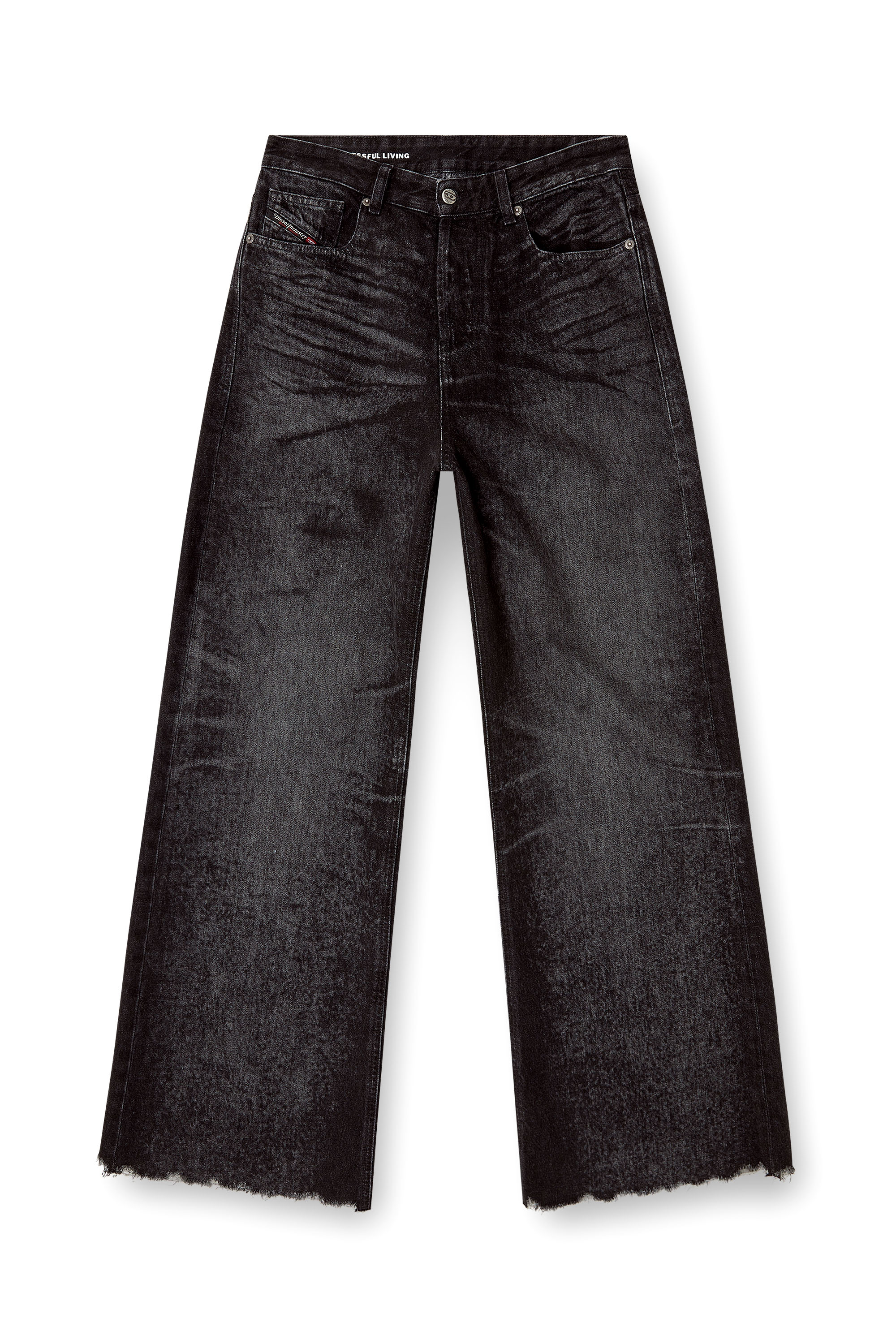 Relaxed Jeans 1996 D-Sire 007DB, Schwarz/Dunkelgrau Diesel - Damen Relaxed Jeans 1996 D-Sire 007DB, Schwarz/Dunkelgrau - 2