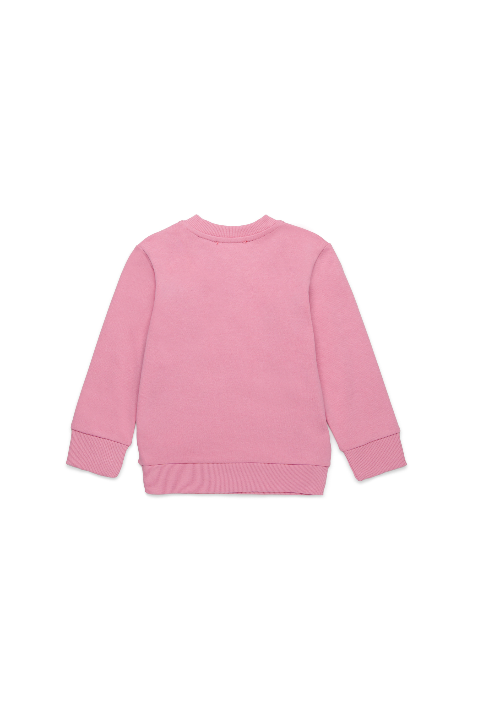 Diesel - SCERB, Unisex Sweatshirt mit Oval D-Print in Rosa - 2