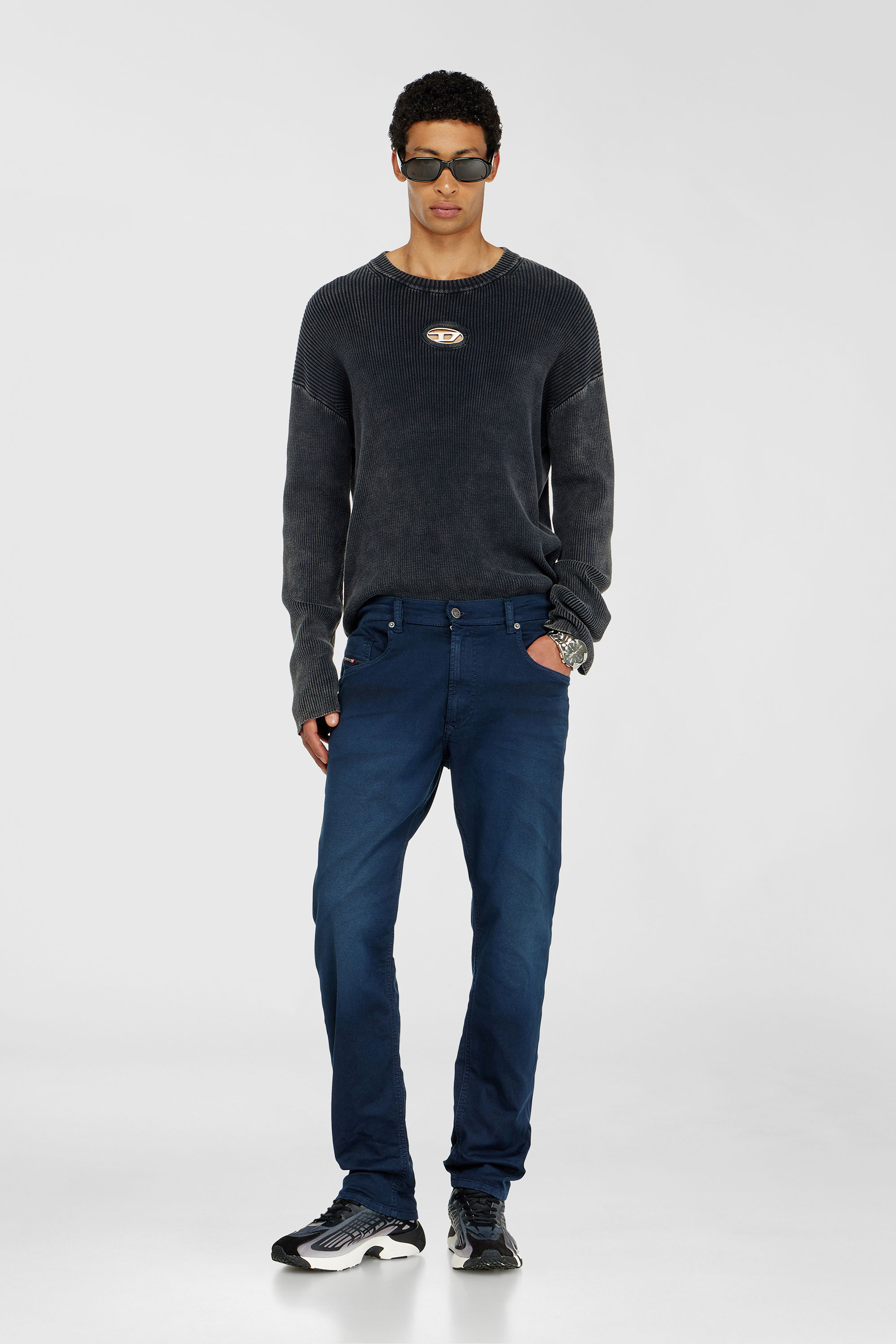 Diesel - Herren Regular 2032 D-Krooley-BW Joggjeans&reg; 0670M, Dunkelblau - 2