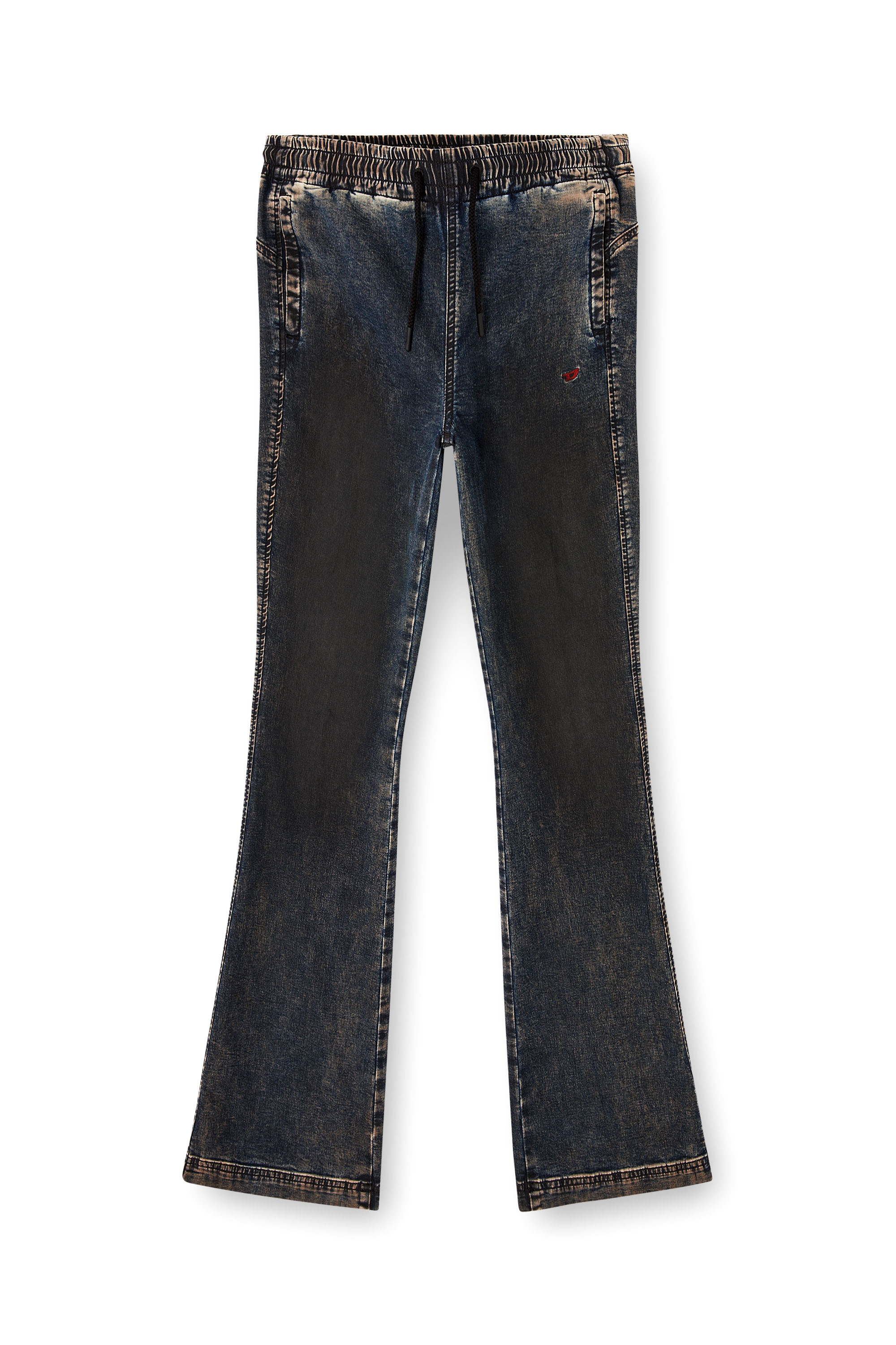 Diesel - Damen Bootcut 2069 D-Ebbey Joggjeans&reg; 09N64, Dunkelblau - 3