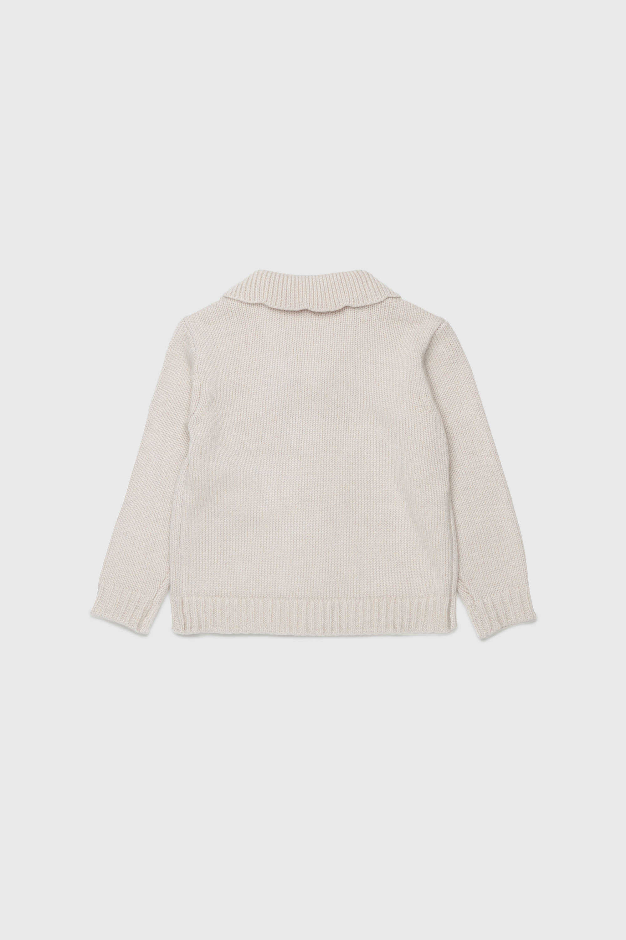 Diesel - KSCALOB, Damen Cardigan mit Kaschmiranteil und Muschelkragen in Wei&szlig; - 3