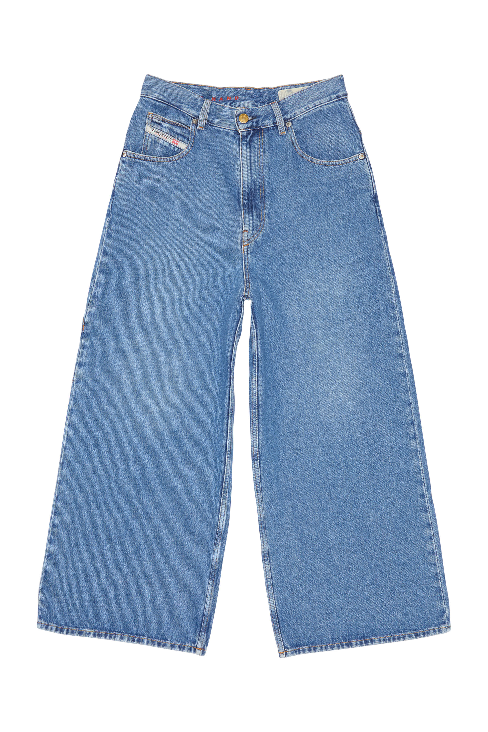 Diesel - D-LUITE, Damen Diesel Damen - Jeans Mittelblau in Hellblau - 1