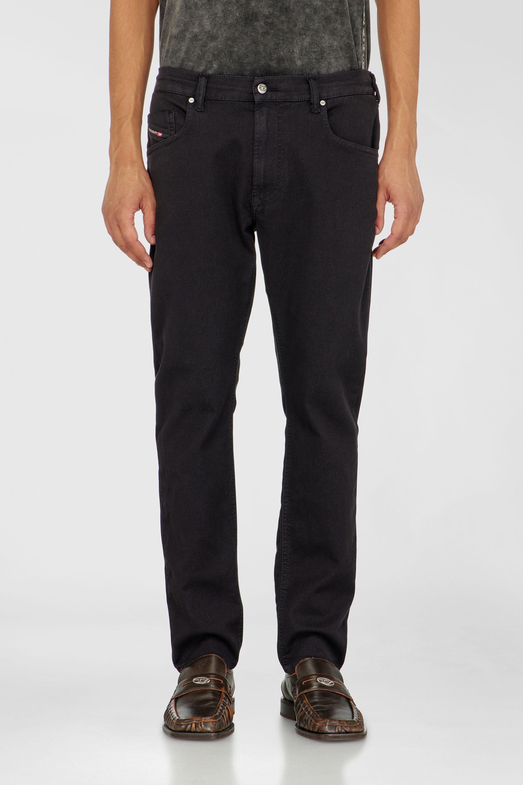 Diesel - Herren Regular 2032 D-Krooley-BW Joggjeans&reg; 068NH, Schwarz/Dunkelgrau - 1