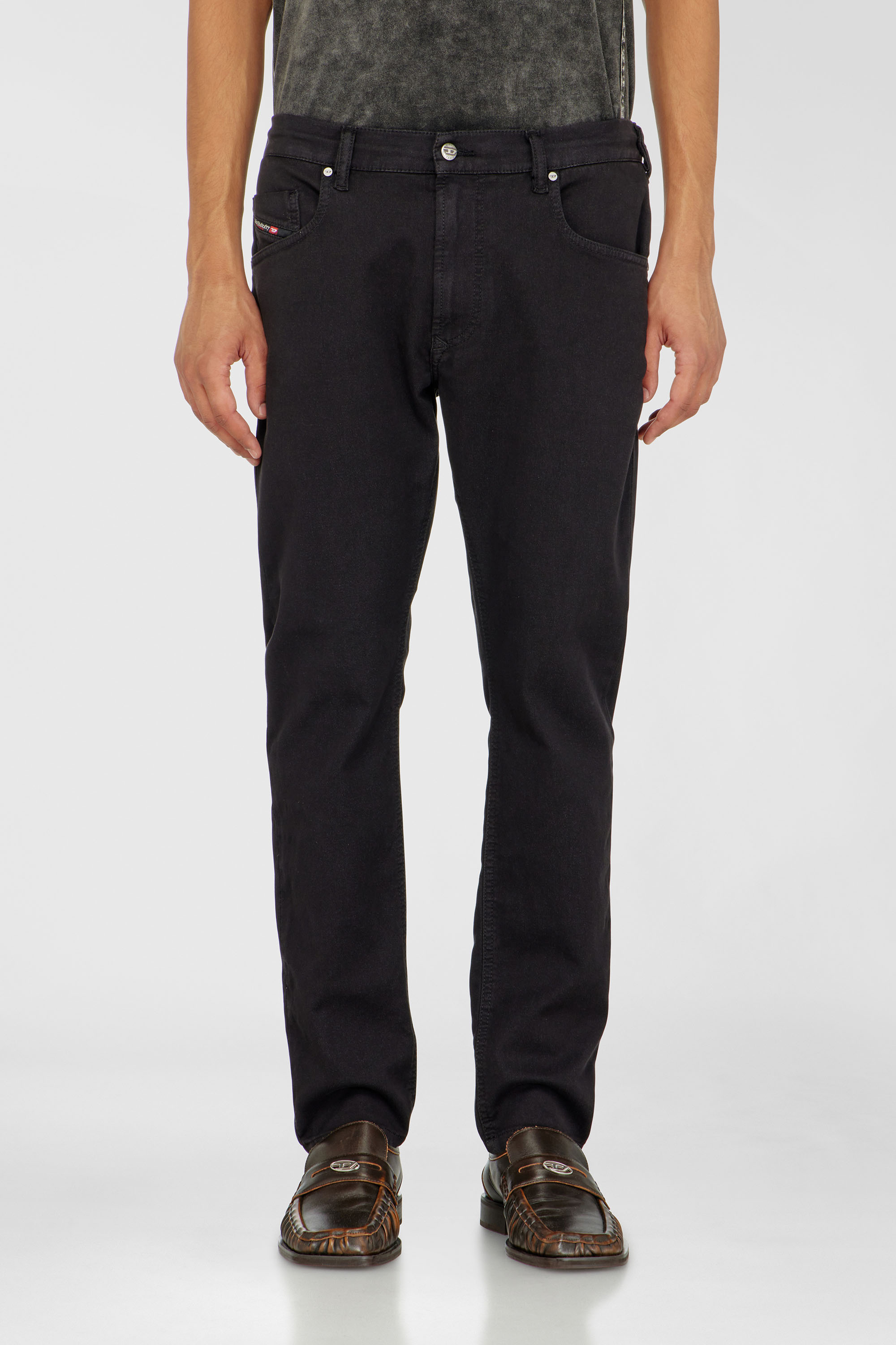 Diesel - Herren Regular 2032 D-Krooley-BW Joggjeans&reg; 068NH, Schwarz/Dunkelgrau - 2