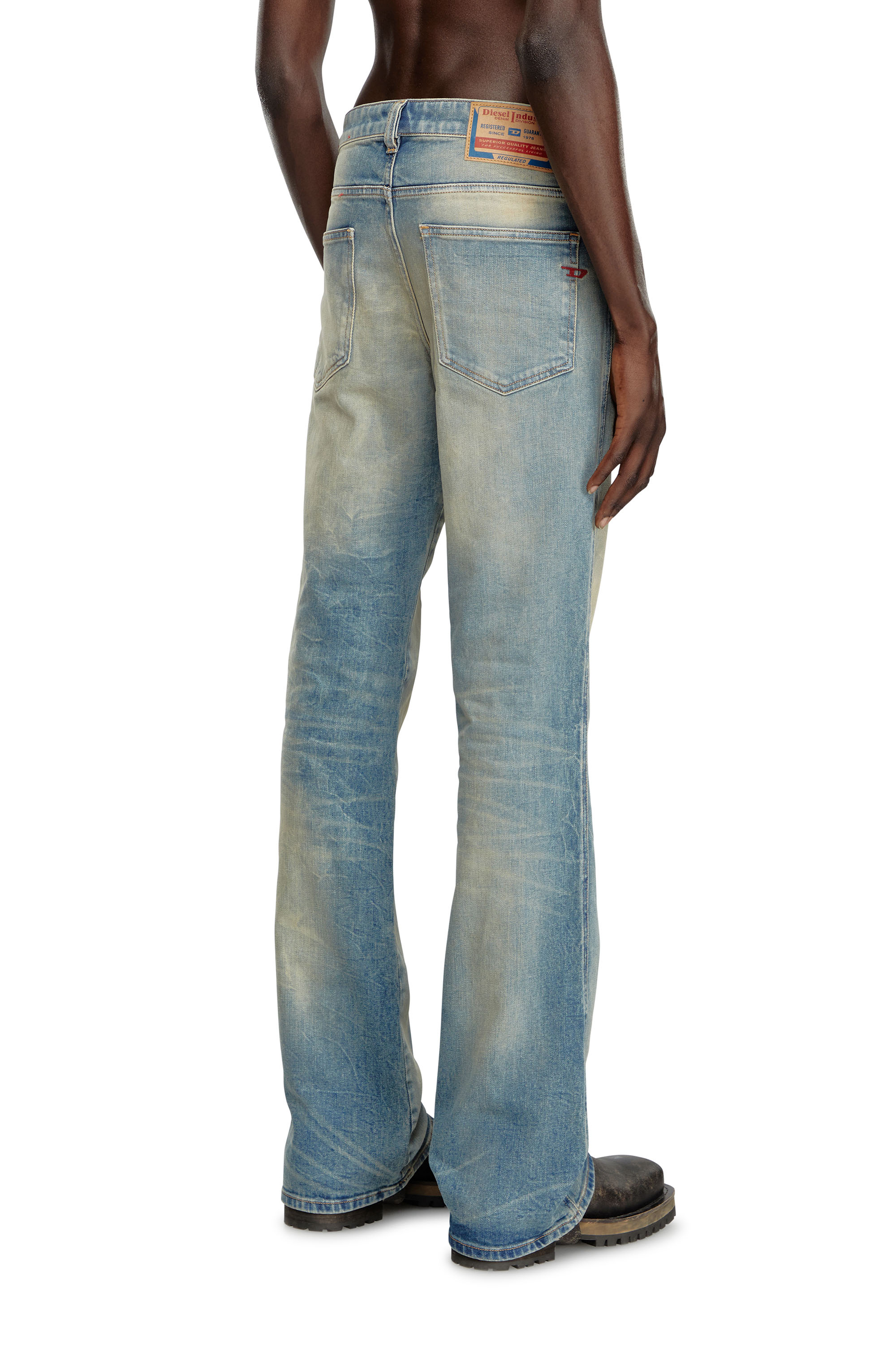 Diesel - Herren Bootcut Jeans 1998 D-Buck 09H78, Mittelblau - Image 4