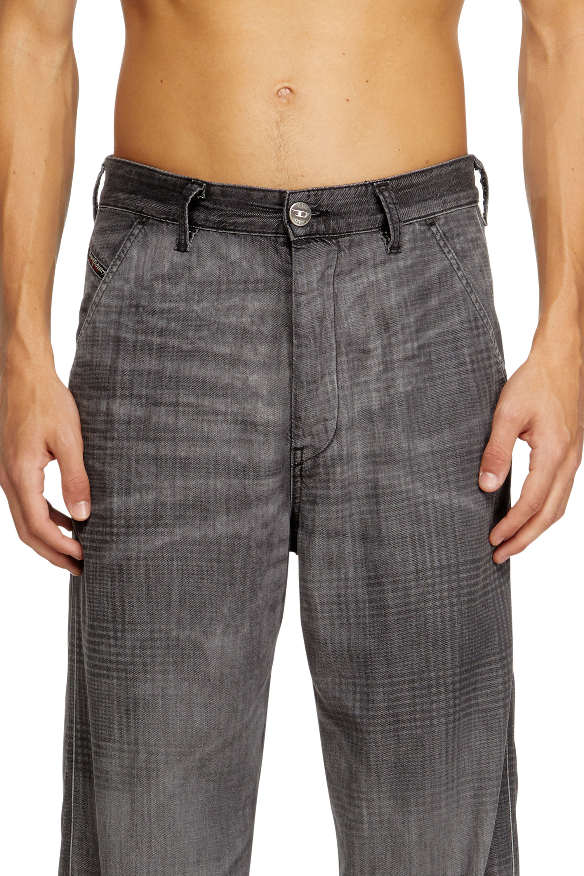 Diesel - Unisex Regular Jeans D-Phant-chino 068UJ, Grau - 4