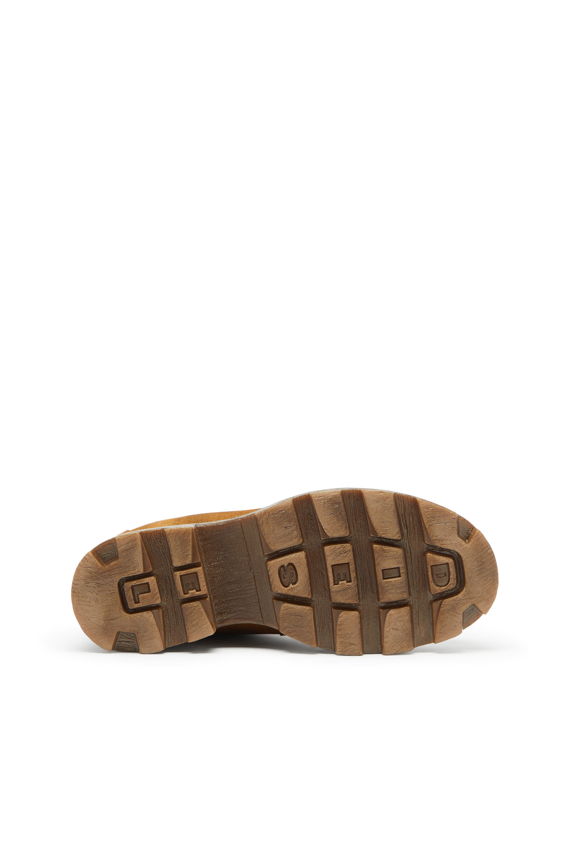 Diesel - D-HAMMER LACE UP, Herren D-Hammer - Combat-Boots aus Veloursleder und Leder in Camel - 4