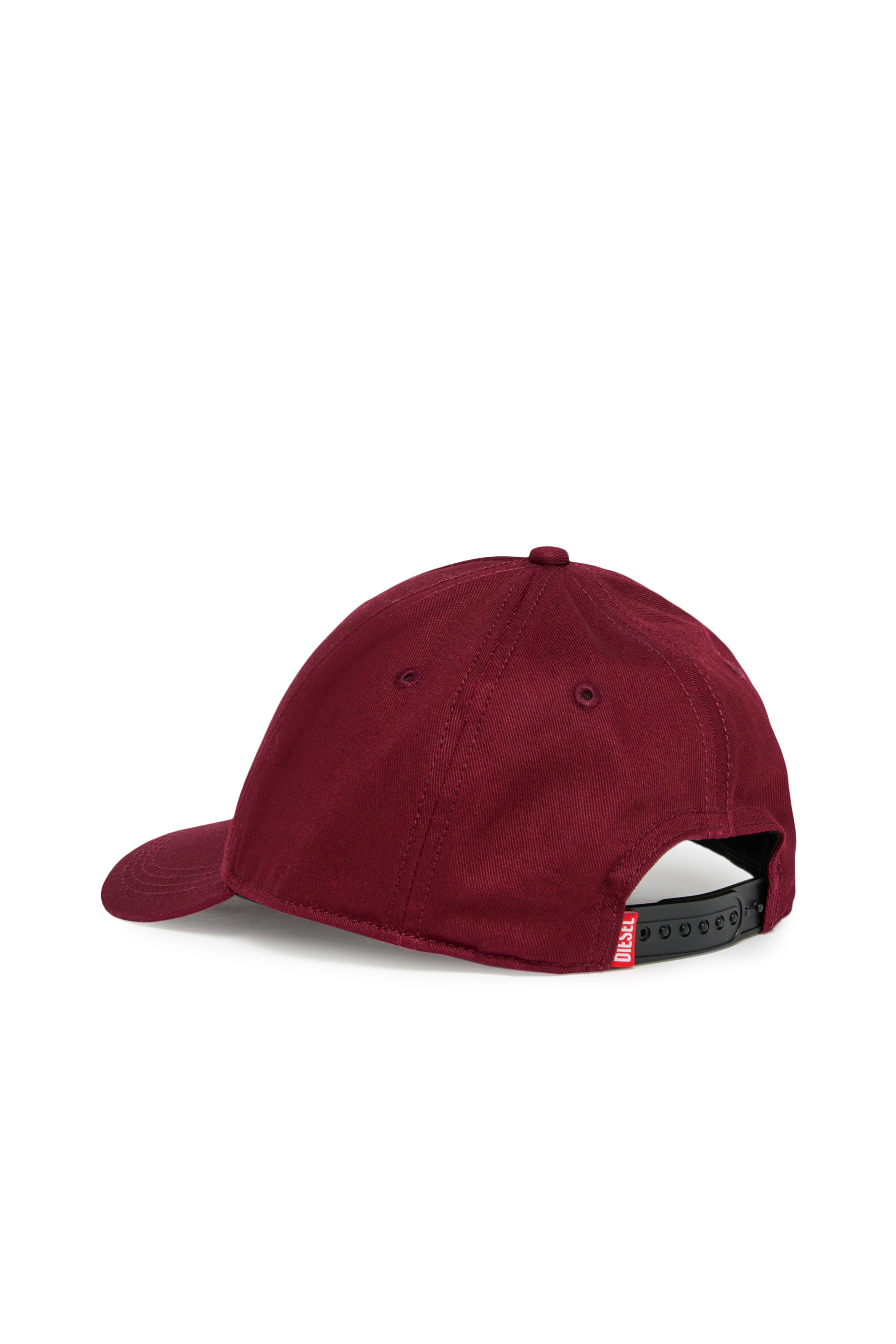 Diesel - FLIMO, Herren Baseballcap mit Oval D Logo-Print in Rot - 2