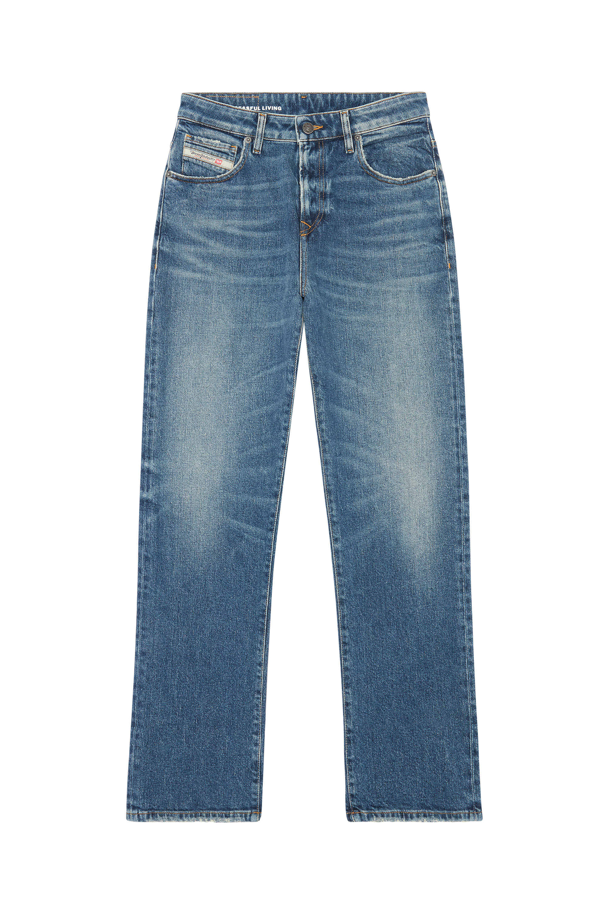 Diesel - 1999 D-Reggy 007L1 Straight Jeans, Mittelblau - Image 5
