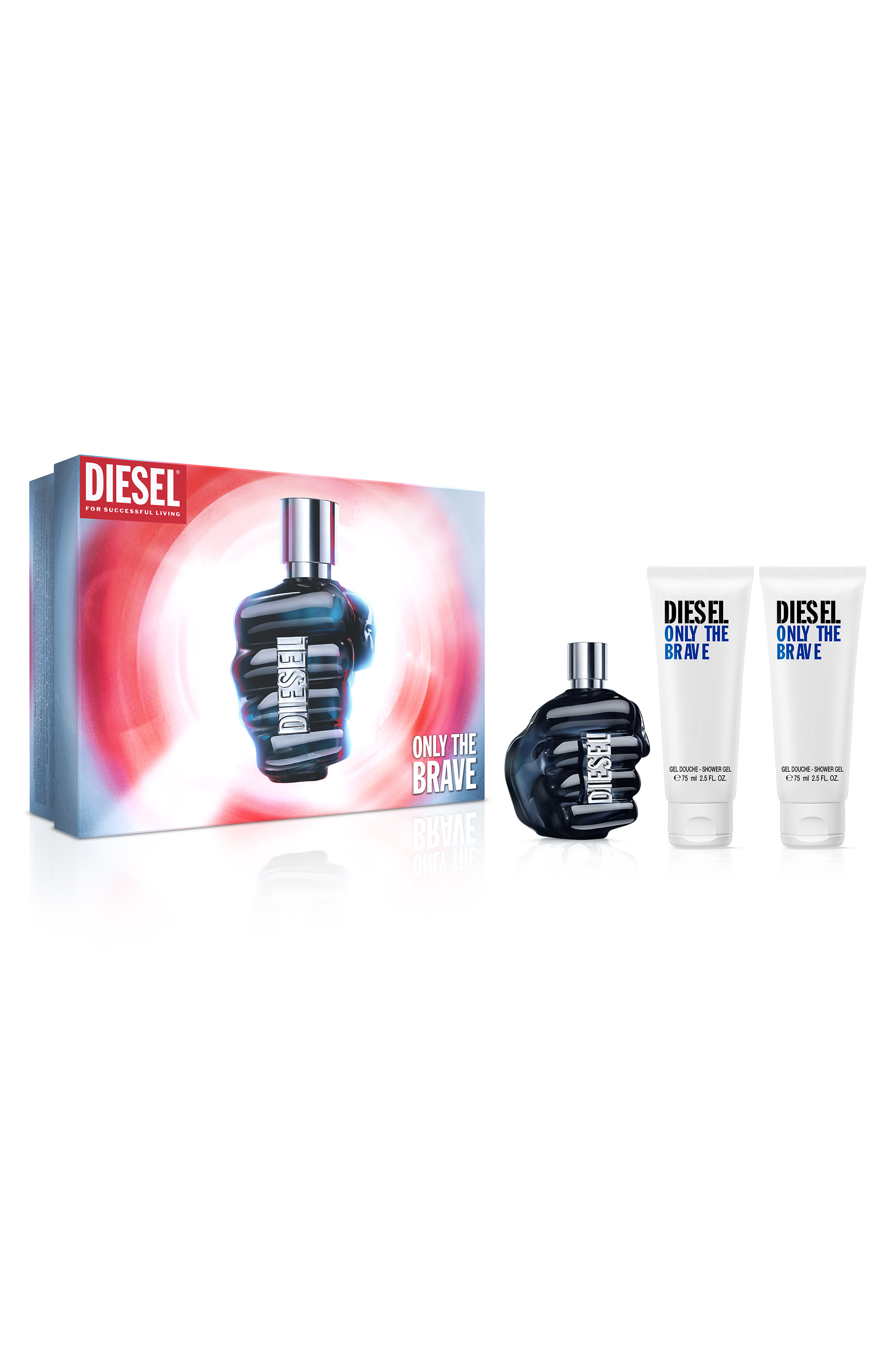 Diesel - DSL OTB EDP SETS  V125 + 2SG75 S26 LG271600 FRAGRANCE, Herren Only The Brave Giftset, Eau De Parfum in Blau - 1
