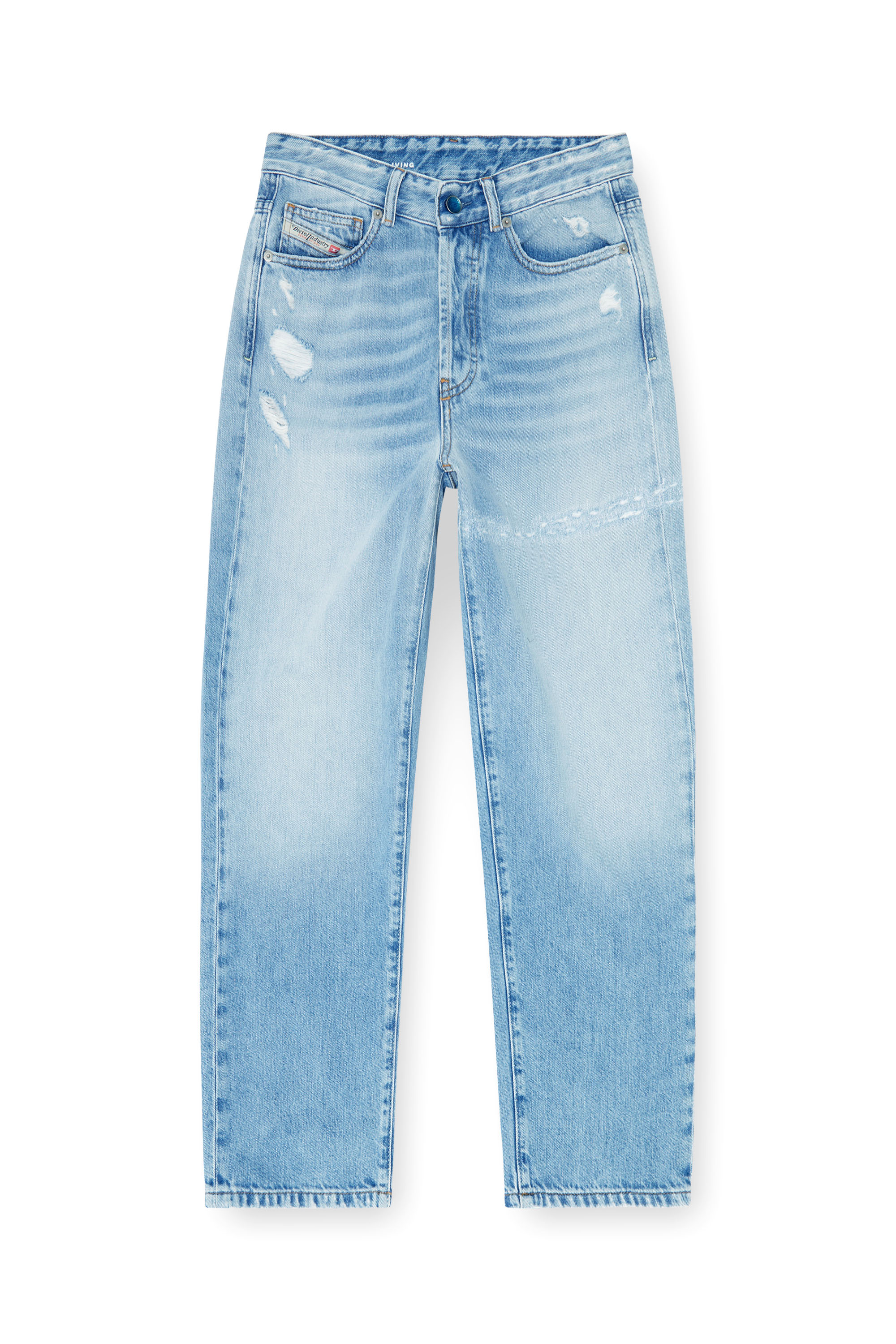 Diesel - Damen Regular Jeans 1981 D-Went 09P49, Hellblau - 3