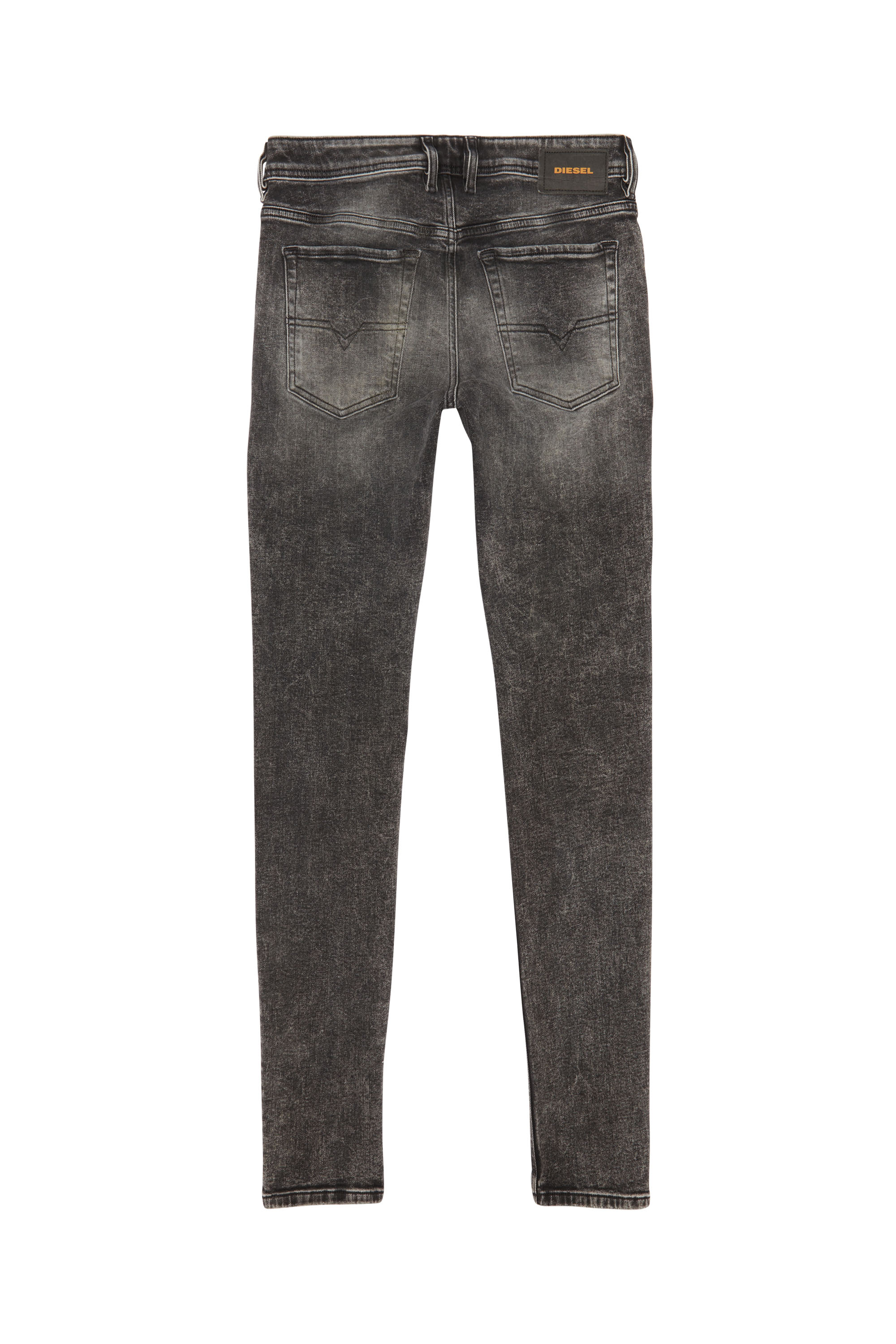 Diesel - SLEENKER-X, Herren Diesel Herren - Jeans Schwarz/Dunkelgrau in Schwarz/Dunkelgrau - 2