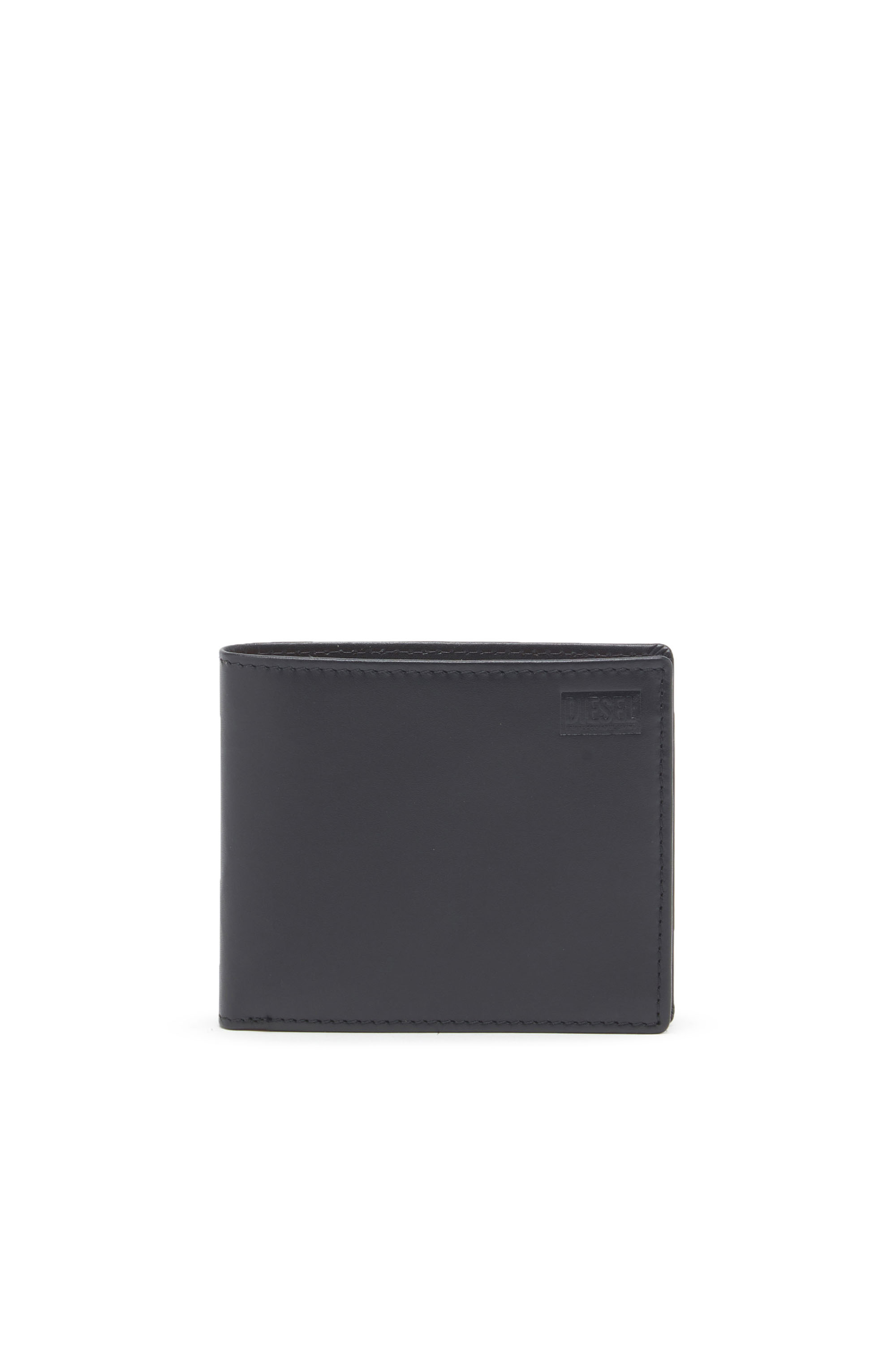 Diesel - BI-FOLD COIN S, Schwarz/Orange - Image 1