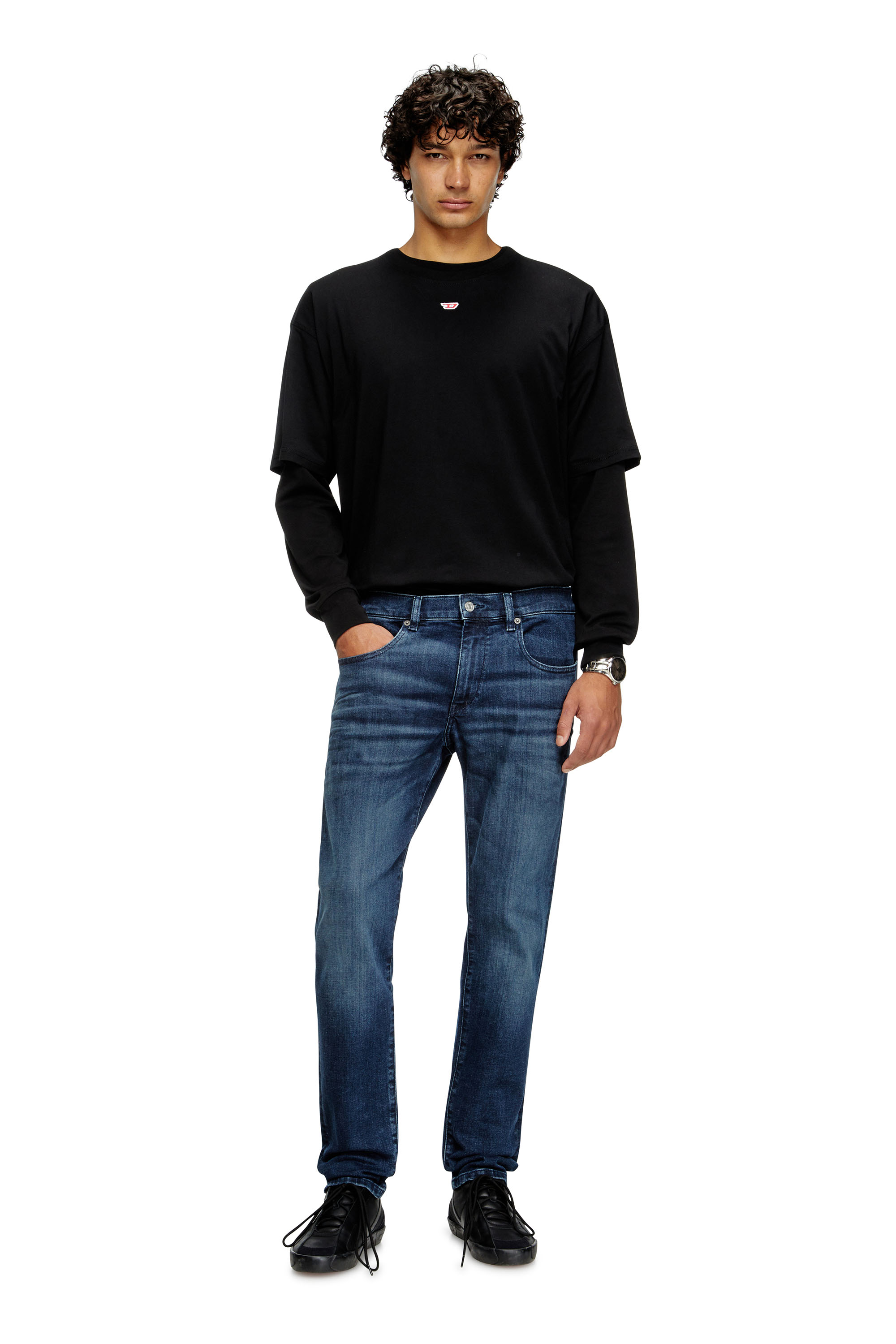 Diesel - Herren Slim Jeans 2019 D-Strukt 0GRDJ, Dunkelblau - 1