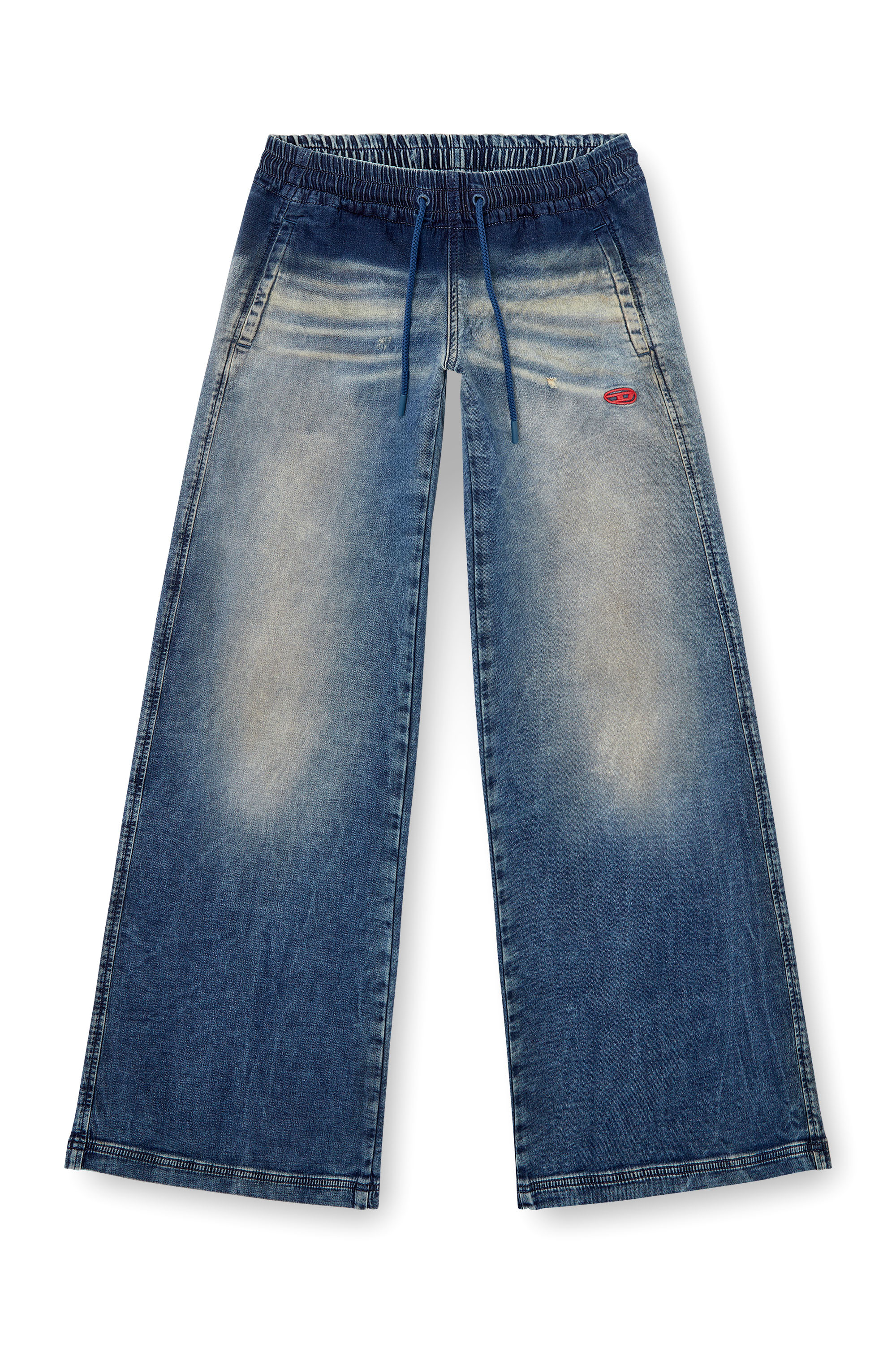 Diesel - Damen Relaxed 2078 D-Ainty Joggjeans® 068PQ, Mittelblau - 3