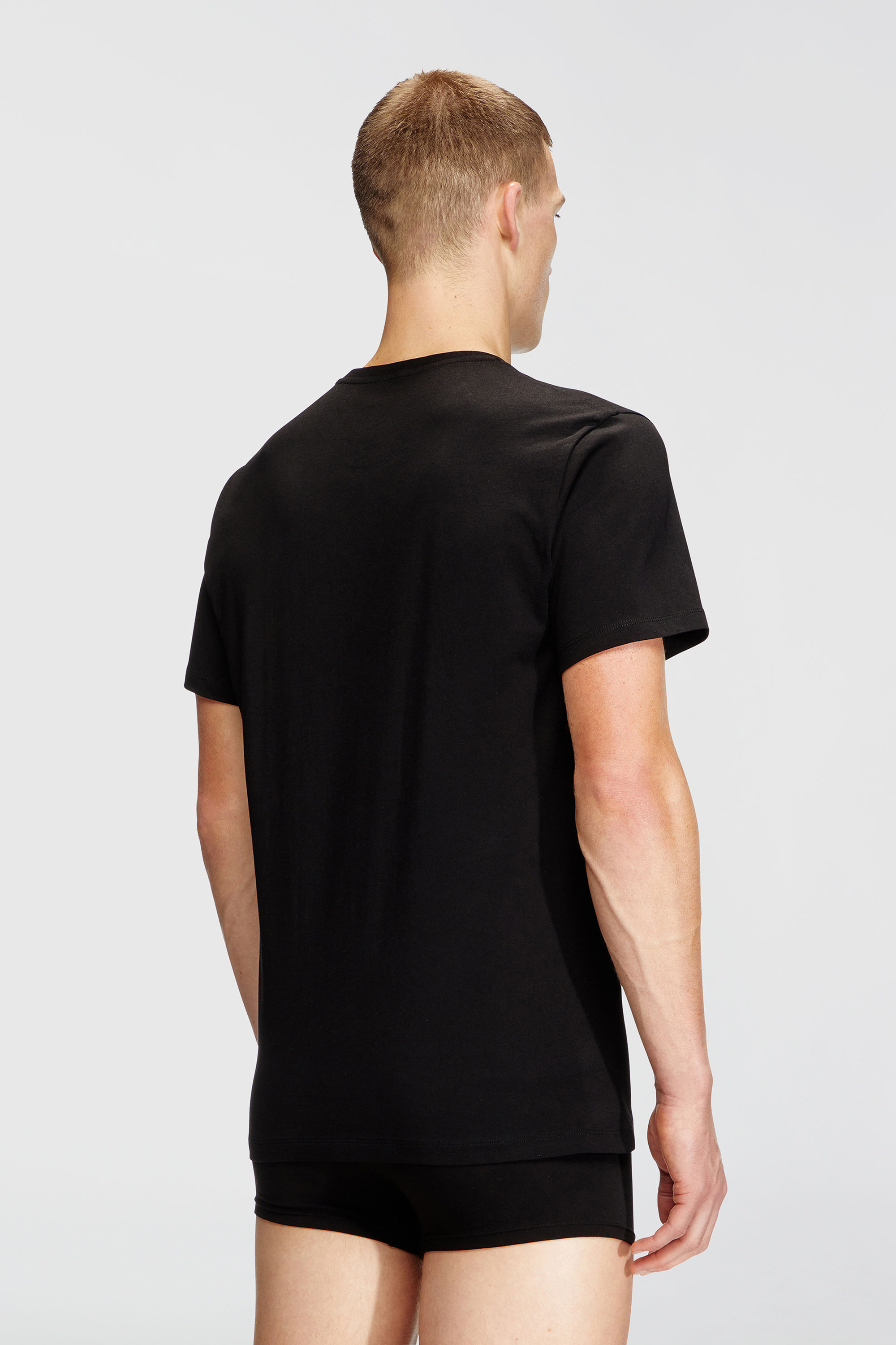Diesel - RANDAL-D-BOX-3PACK, Herren T-Shirts im Dreierpack in Schwarz - 4
