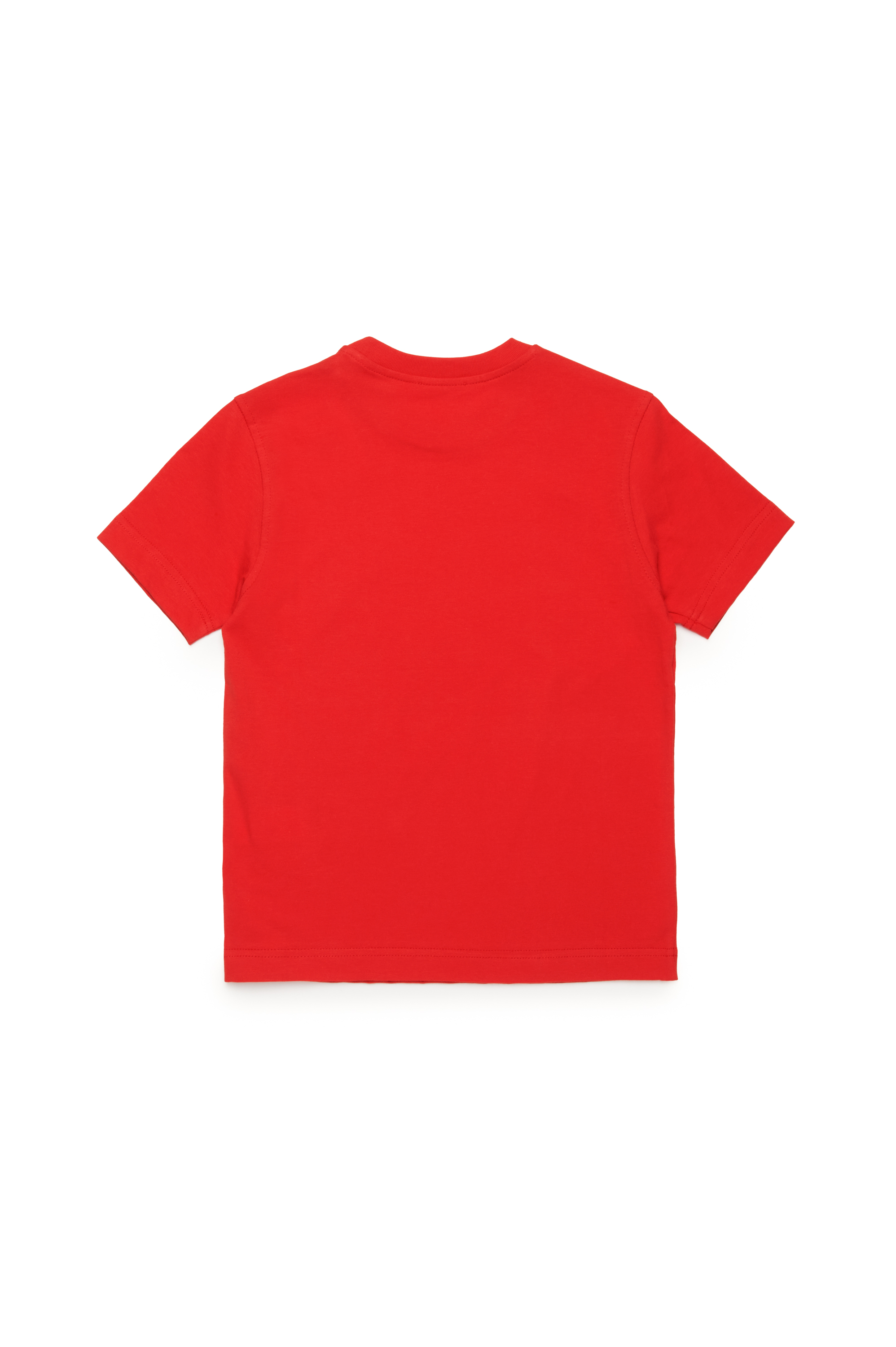 Diesel - TDIEGORL6, Herren T-Shirt mit verschmiertem Logo in Rot - Image 2