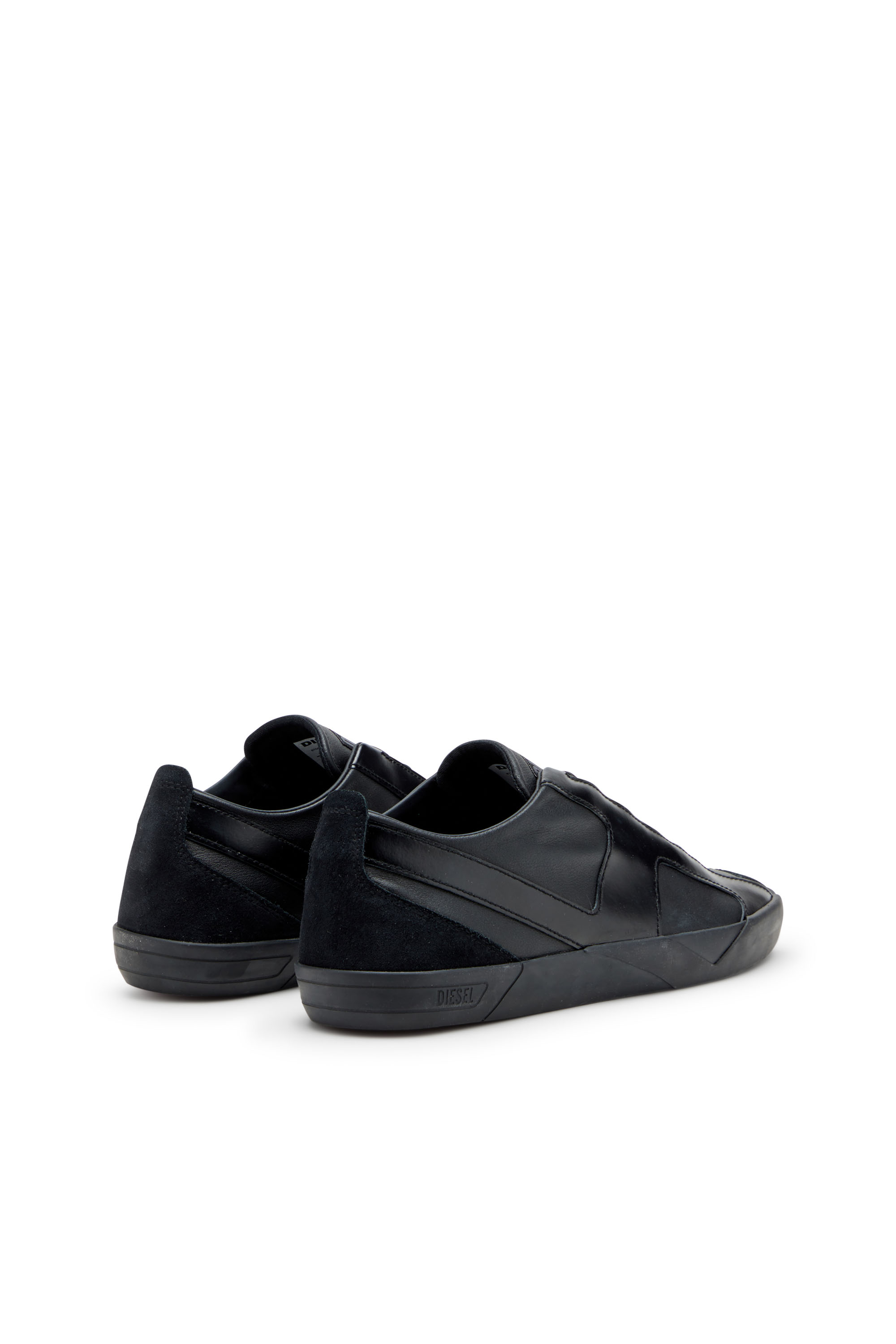 Diesel - S-SLANTE-D LOW, Herren S-Slante-D-Sneaker aus Wildleder und Leder mit D-Logo in null - 4