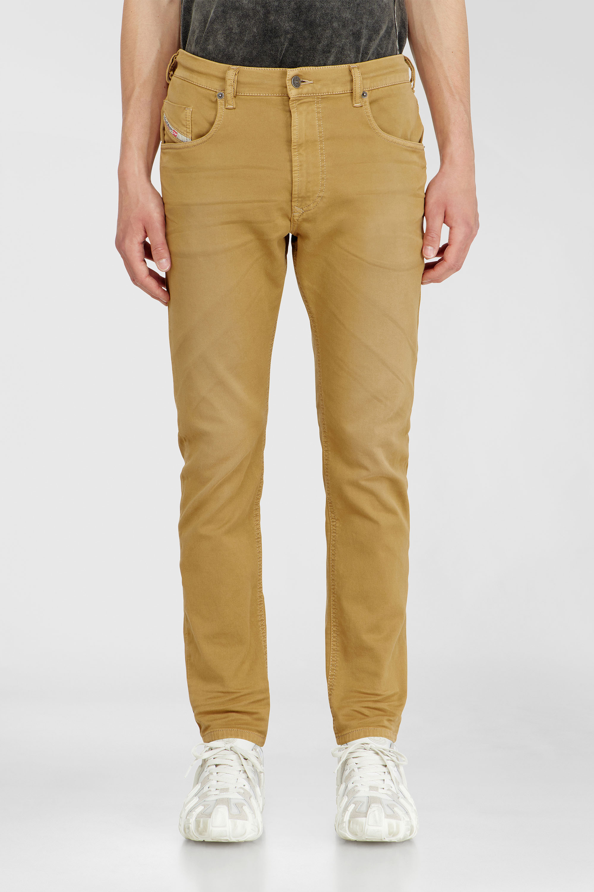 Diesel - Herren Regular 2032 D-Krooley-BW Joggjeans&reg; 0670M, Dunkelbeige - 4