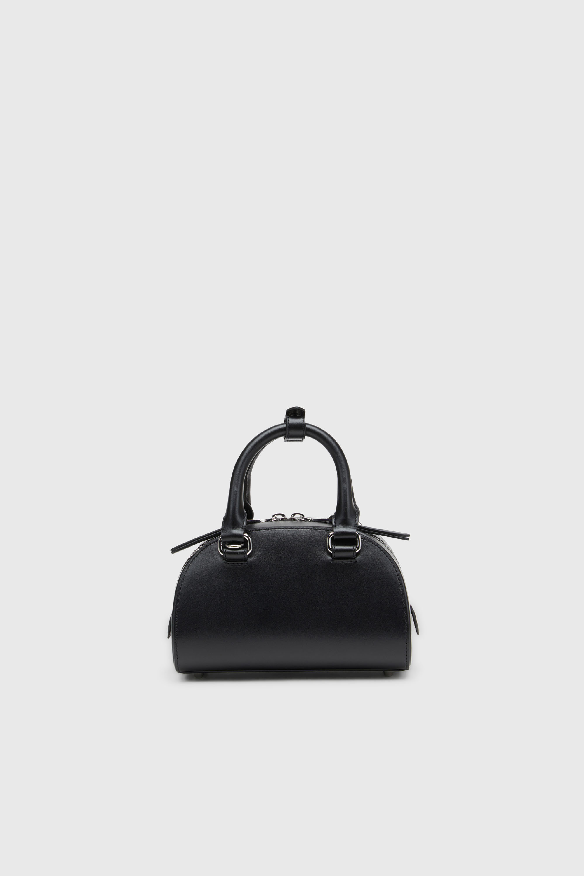 Diesel - 1DR DOME CROSSBODY, Damen 1DR Dome-Kleine-Bowling-Tasche aus Leder in Schwarz - 2