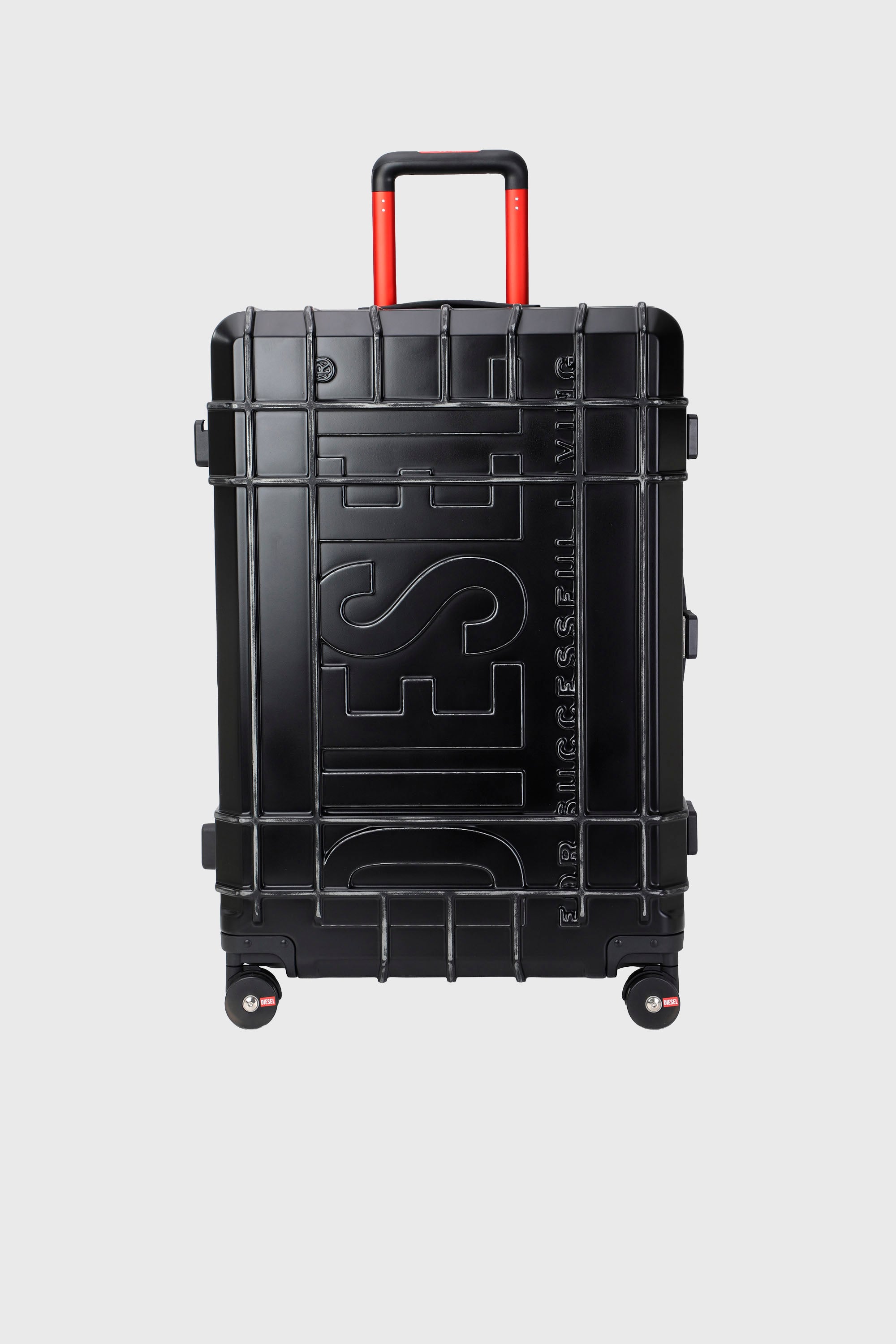 Diesel - DIESEL PC STRONG IMAGE TROLLEY- DSL003, Unisex Robuster Koffer Gr&ouml;&szlig;e L in Schwarz - 1