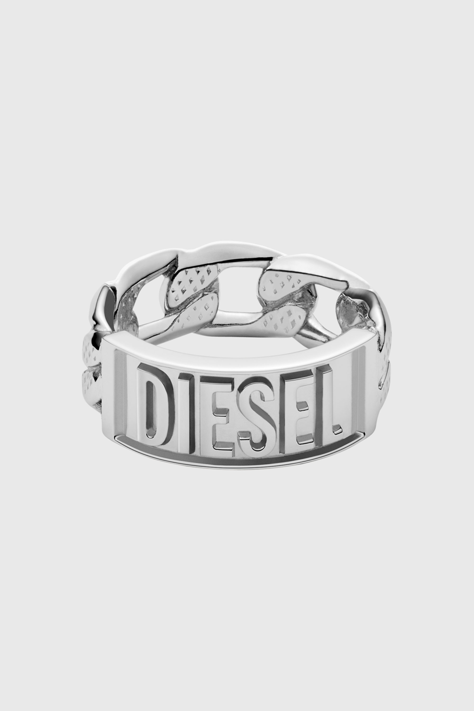 Diesel - DX1347, Herren Edelstahlring in Silber - 2