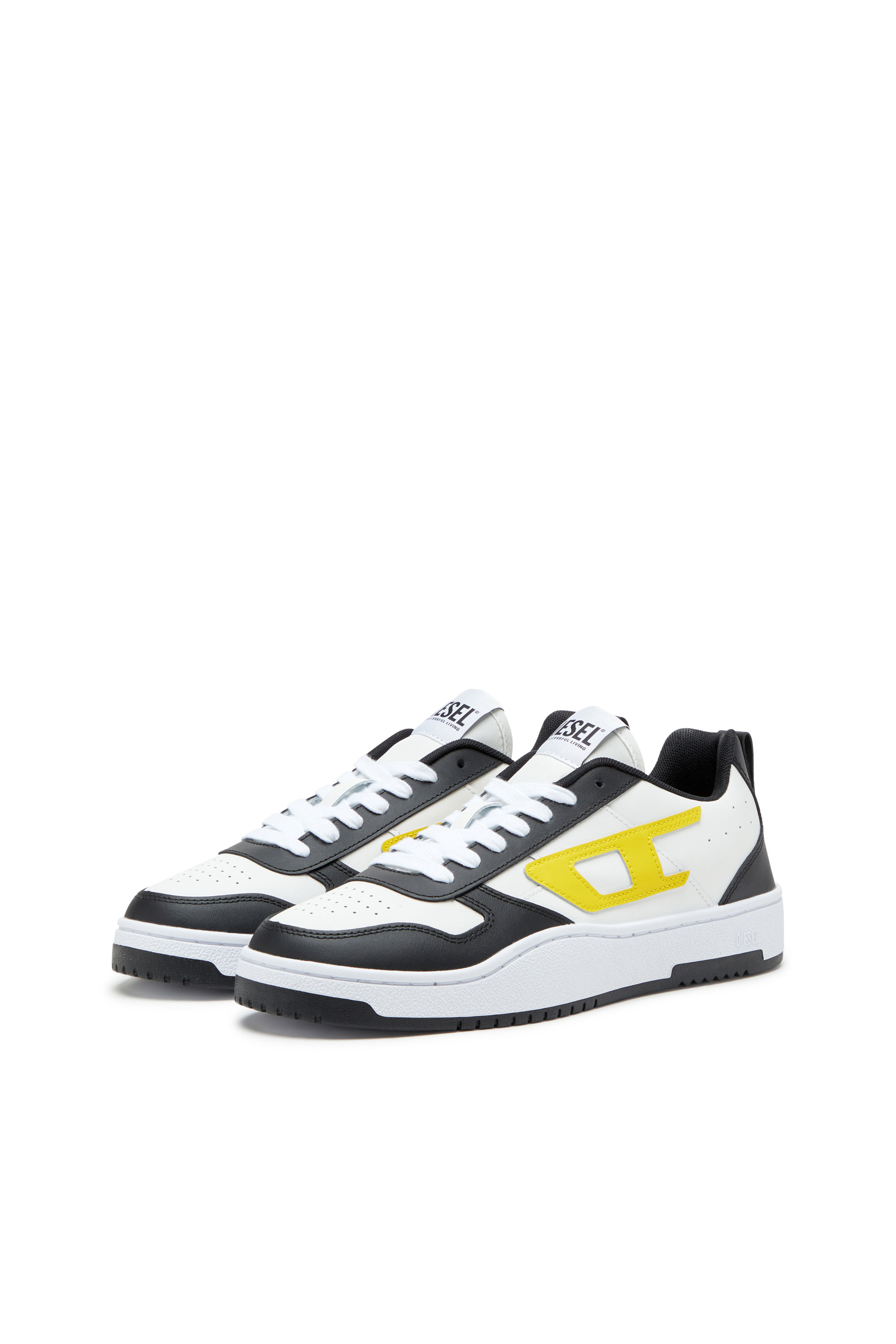 Diesel - S-UKIYO V2 LOW, White/Yellow - Image 8