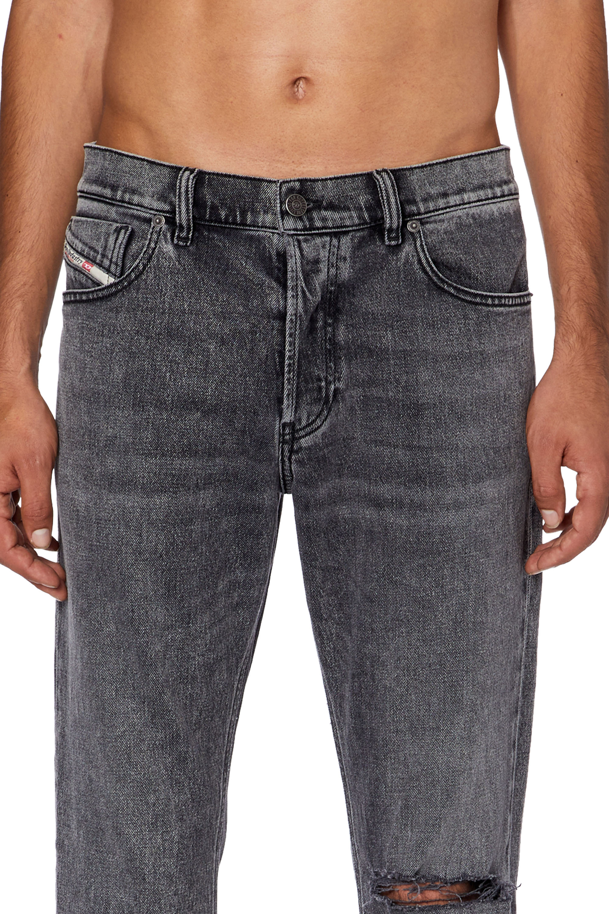 Diesel - Straight Jeans 1995 D-Sark 09G81, Grau - Image 3