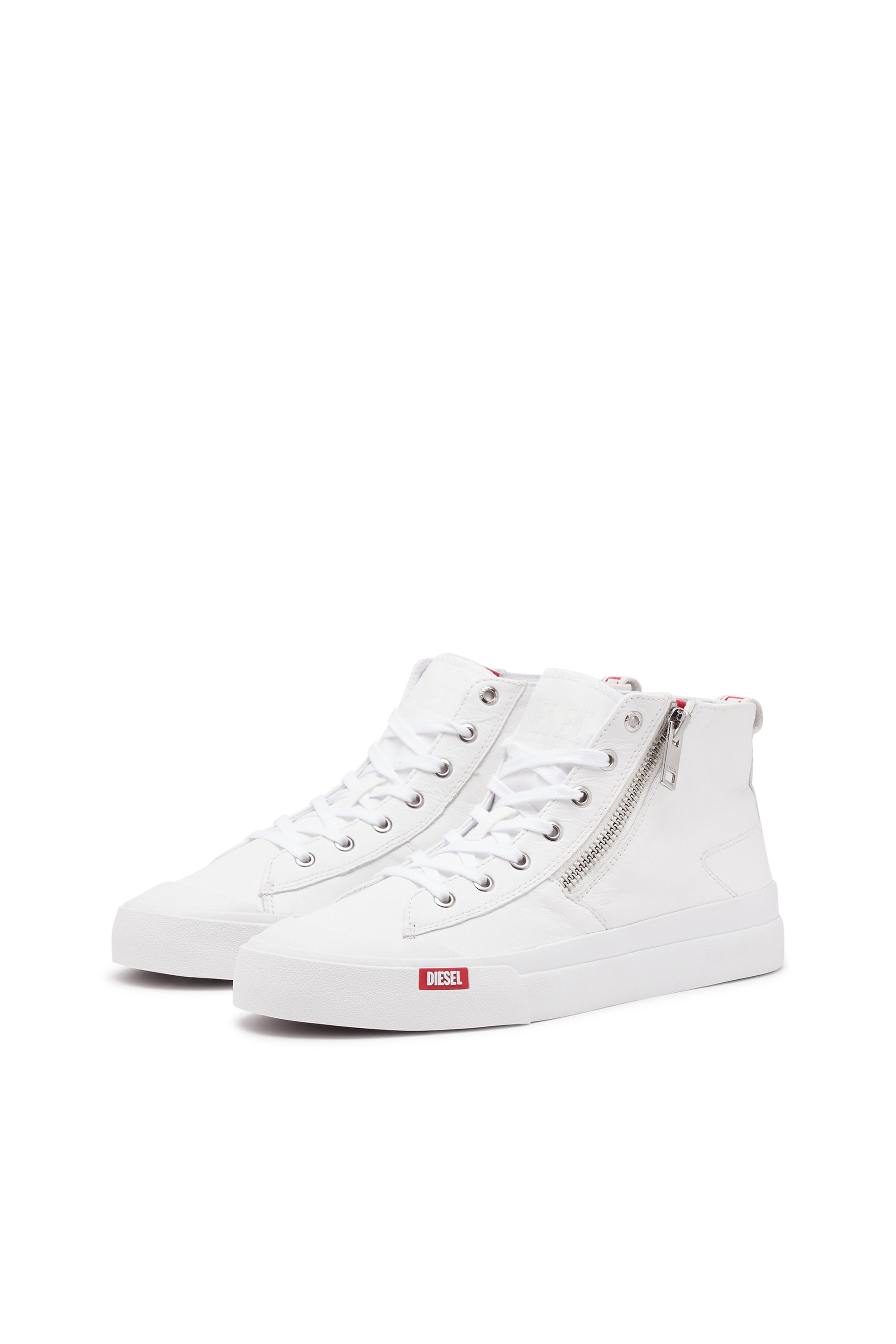 Diesel - S-ATHOS ZIP, White - Image 8