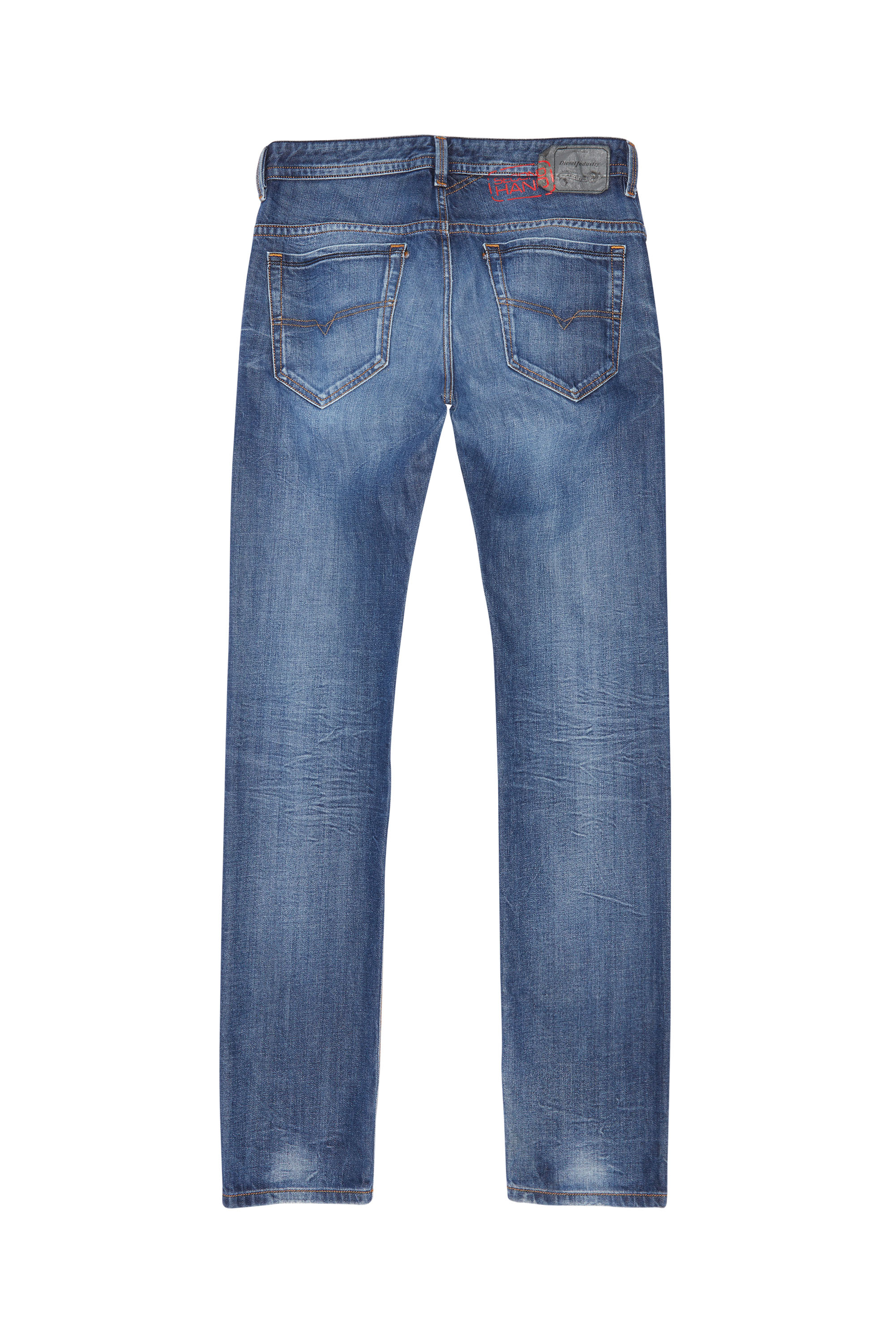 Diesel - THAVAR, Herren Diesel Herren - Jeans Dunkelblau in Mittelblau - 2