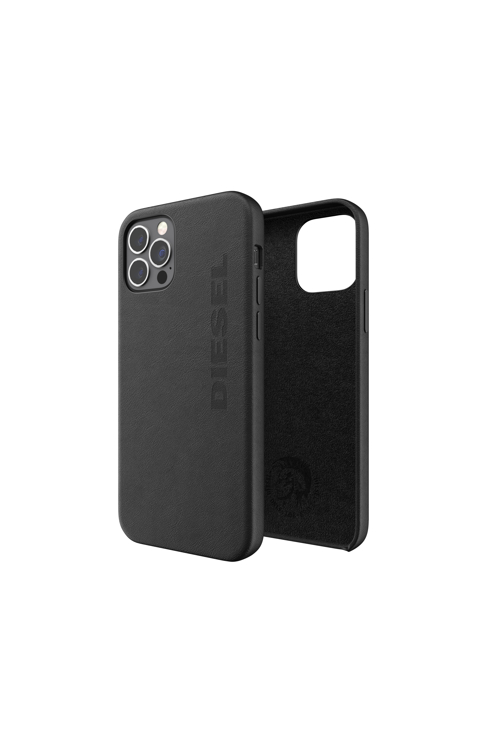 Diesel - 42516 STANDARD CASE, Unisex Full wrap case für iPhone 12/ 12 Pro in Schwarz - 1