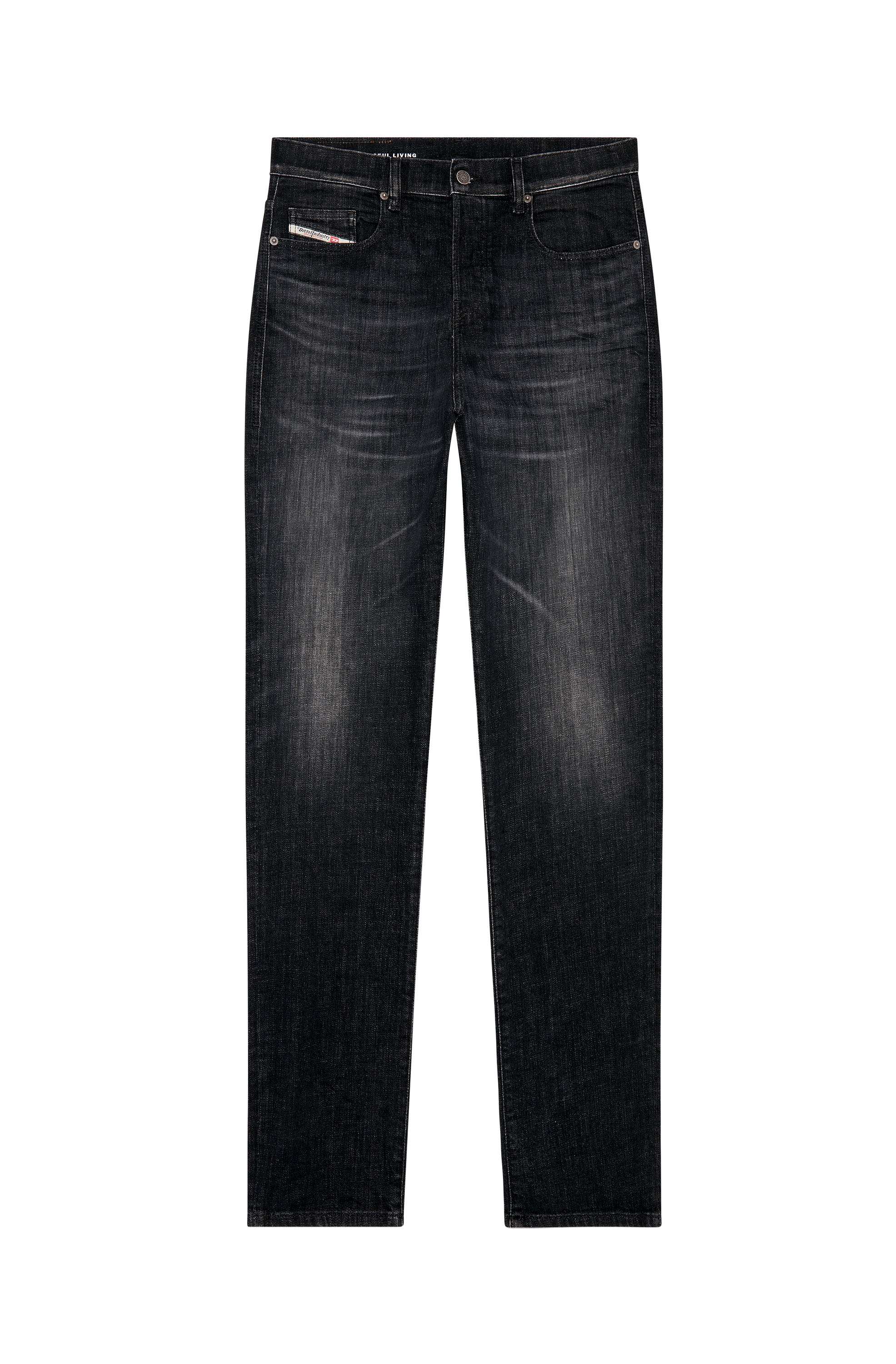 Diesel - Straight Jeans 2020 D-Viker 09H34, Schwarz/Dunkelgrau - Image 5