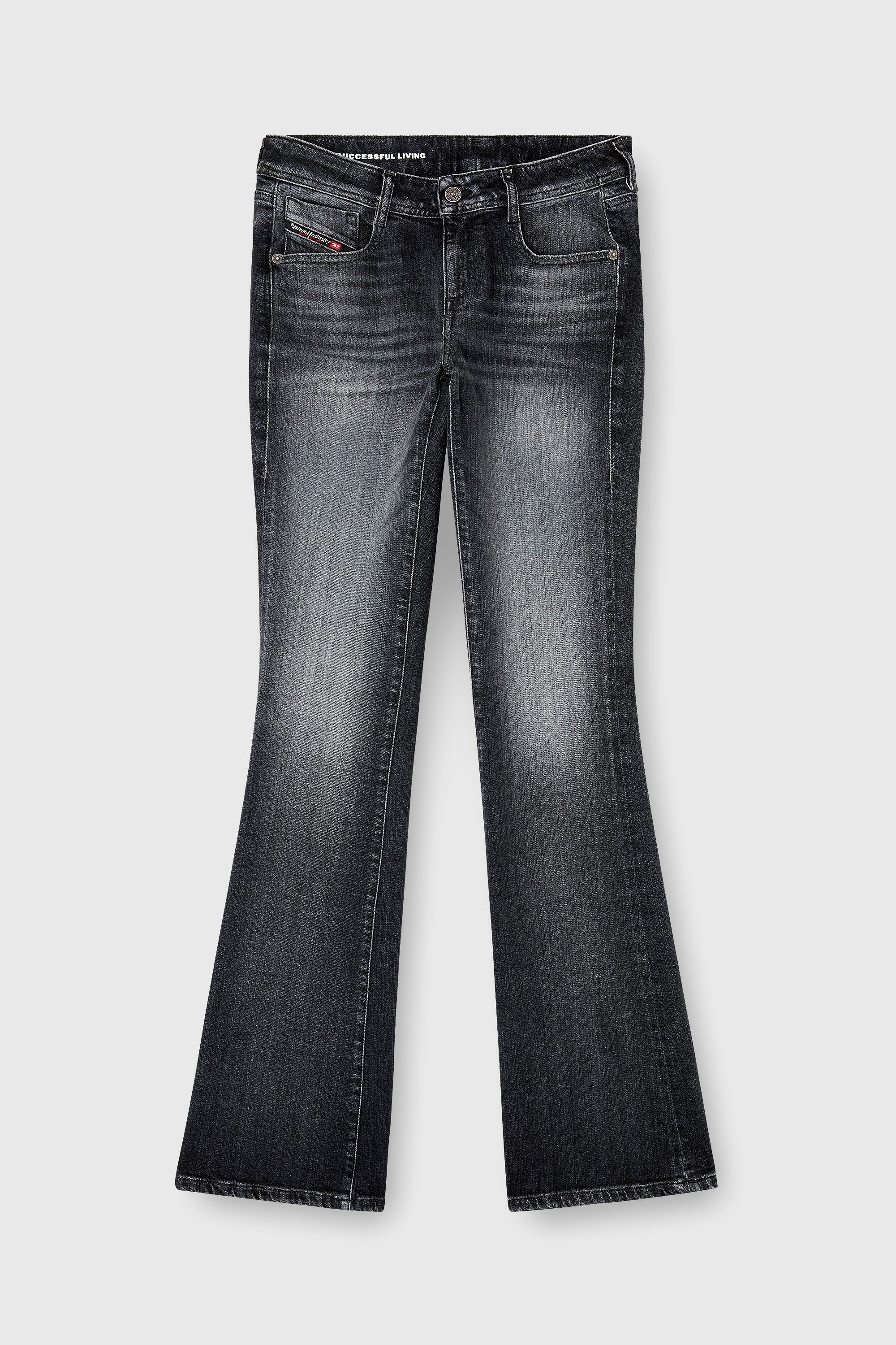 Diesel - Damen Bootcut Jeans 1969 D-Ebbey 09L98, Schwarz/Dunkelgrau - 6