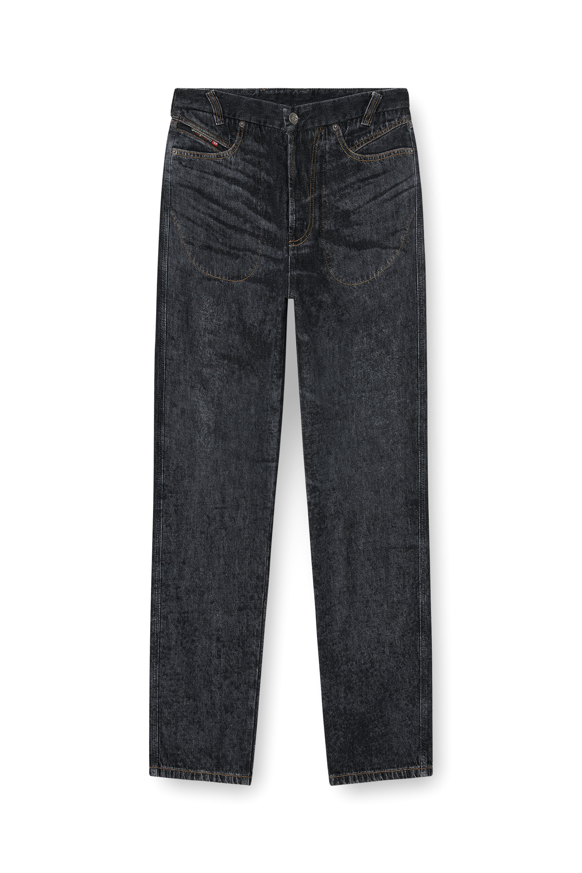 Diesel - Herren Relaxed Jeans D-Marcus 09Q24, Schwarz/Dunkelgrau - 6