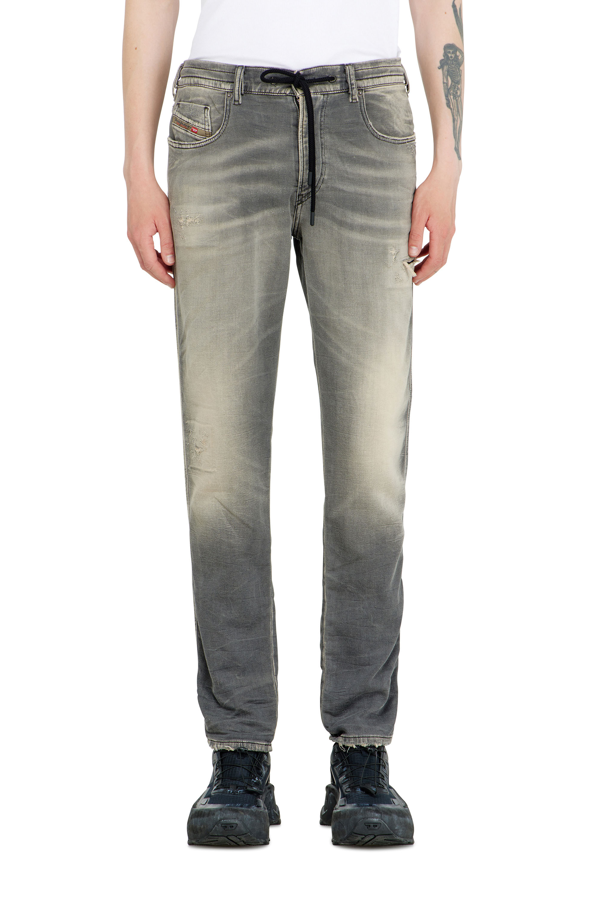 Diesel - Herren Slim 2062 D-Strukt Joggjeans&reg; 068UH, Hellgrau - 2