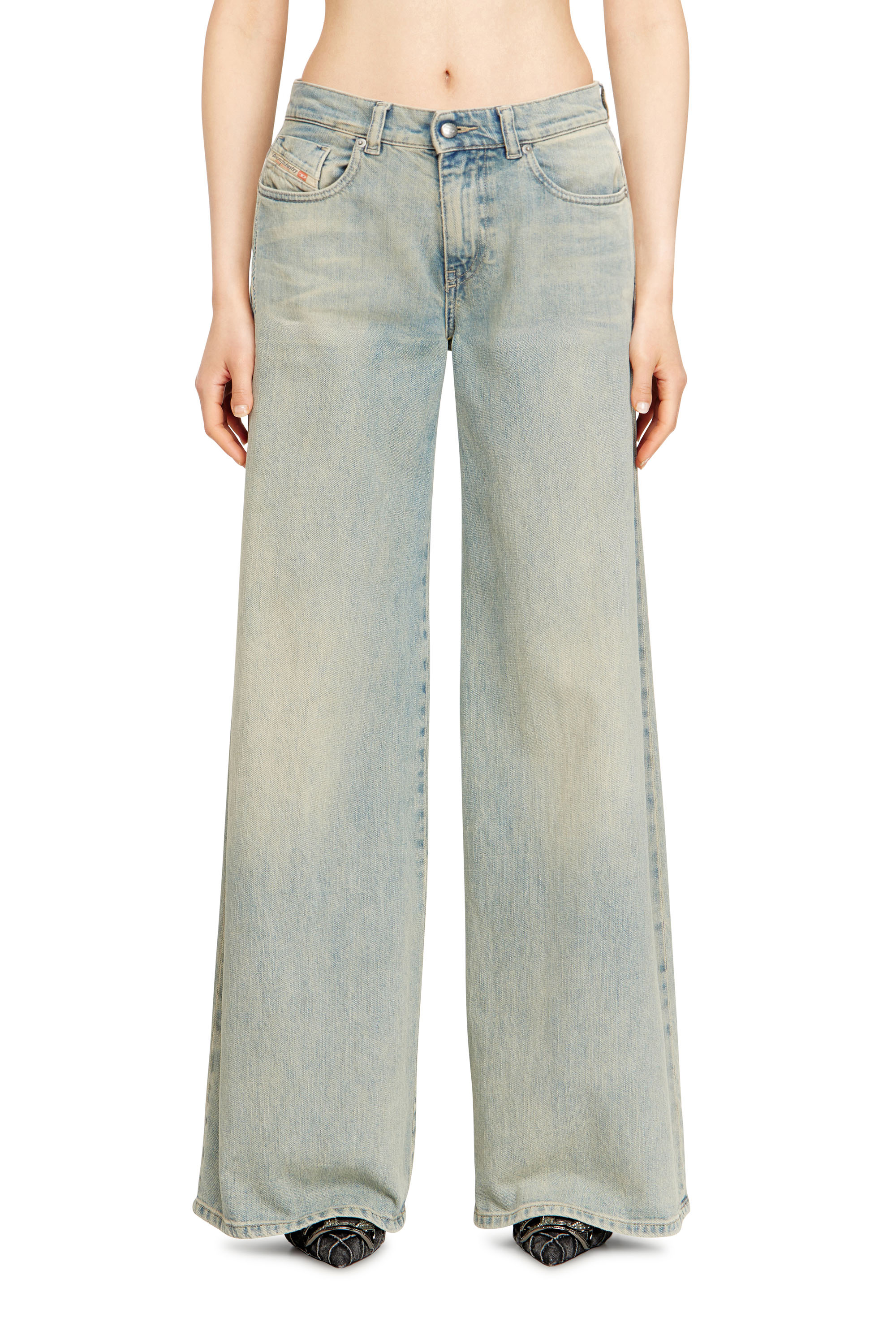 Diesel - Damen Flare Jeans 1978 D-Akemi 09N33, Hellblau - 1
