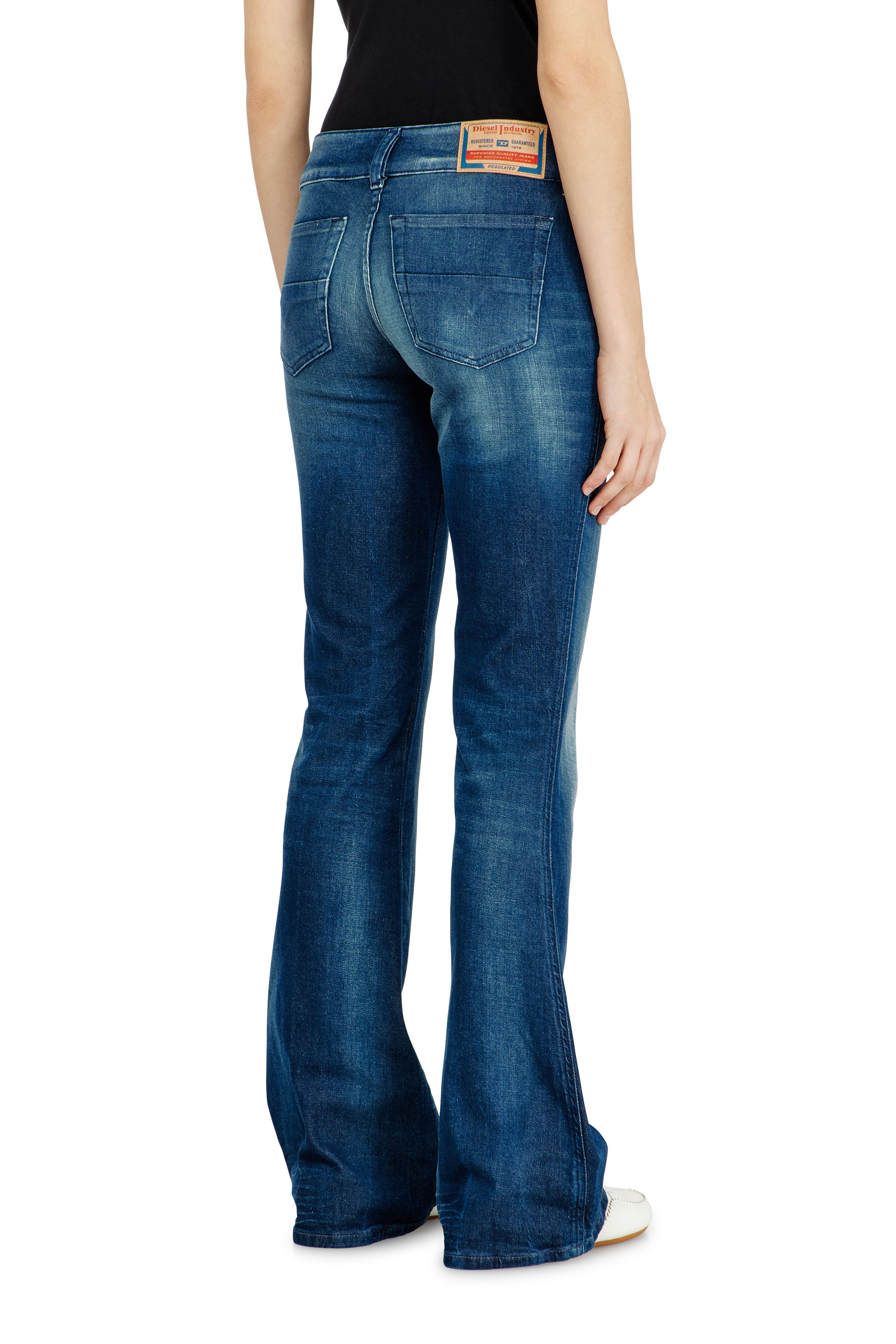 Diesel - Damen Bootcut Jeans D-Hush 0ADBQ, Blau - 5