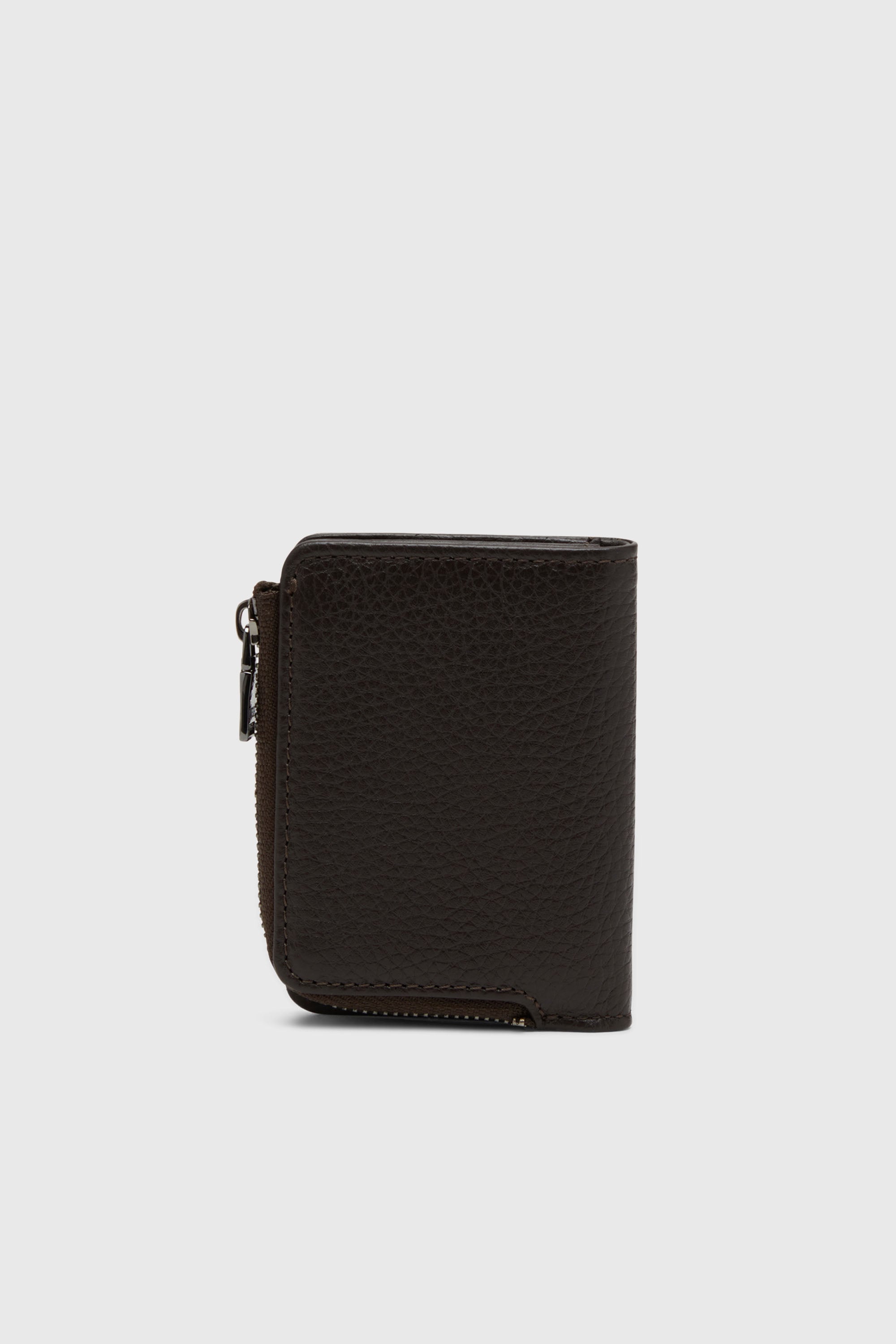 Diesel - HISSU EVO CARD HOLDER L, Herren Kartenetui aus Leder in Braun - 2