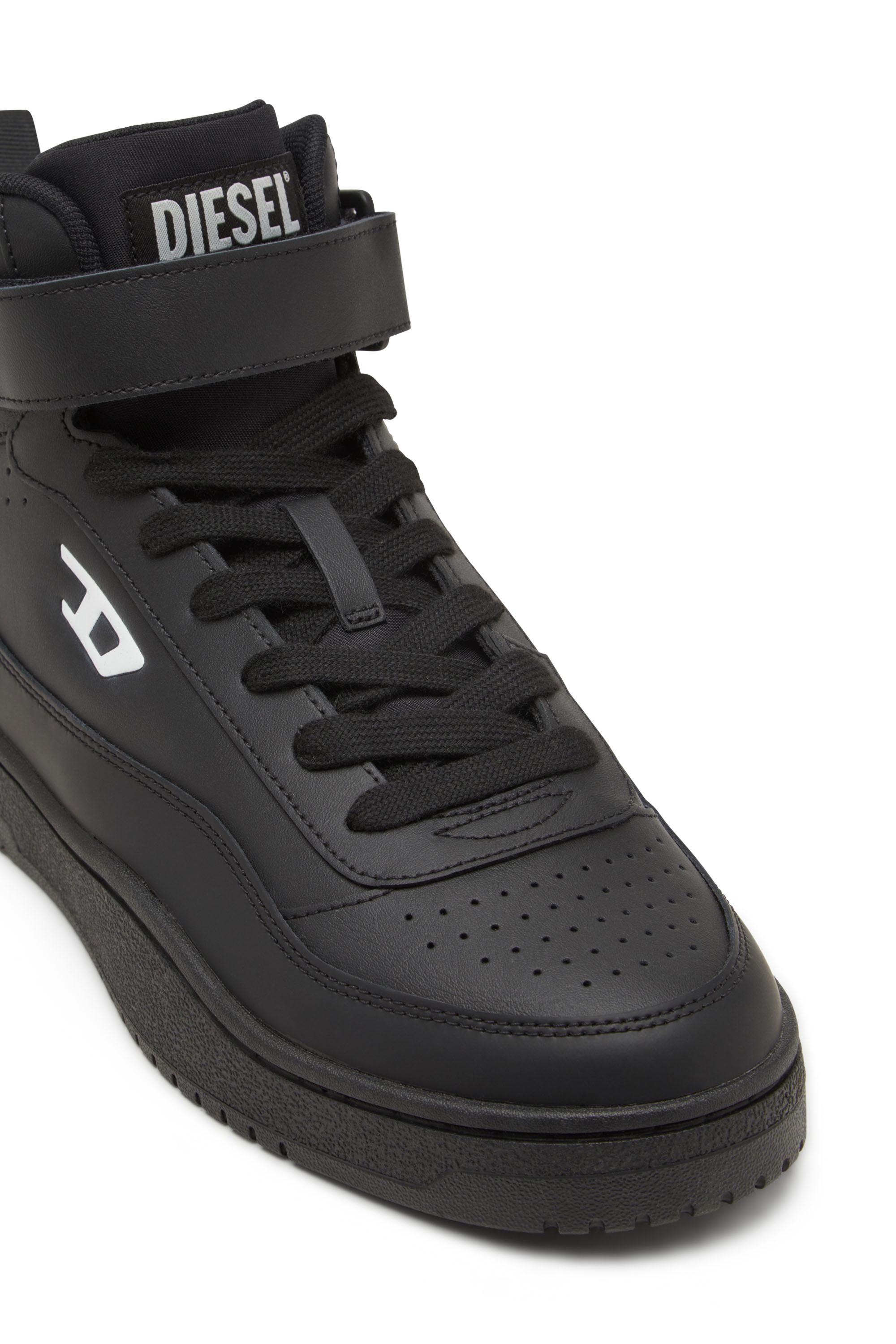 Diesel - S-TRACKER-D MID, Herren Mid-Top-Sneakers in Schwarz - 4