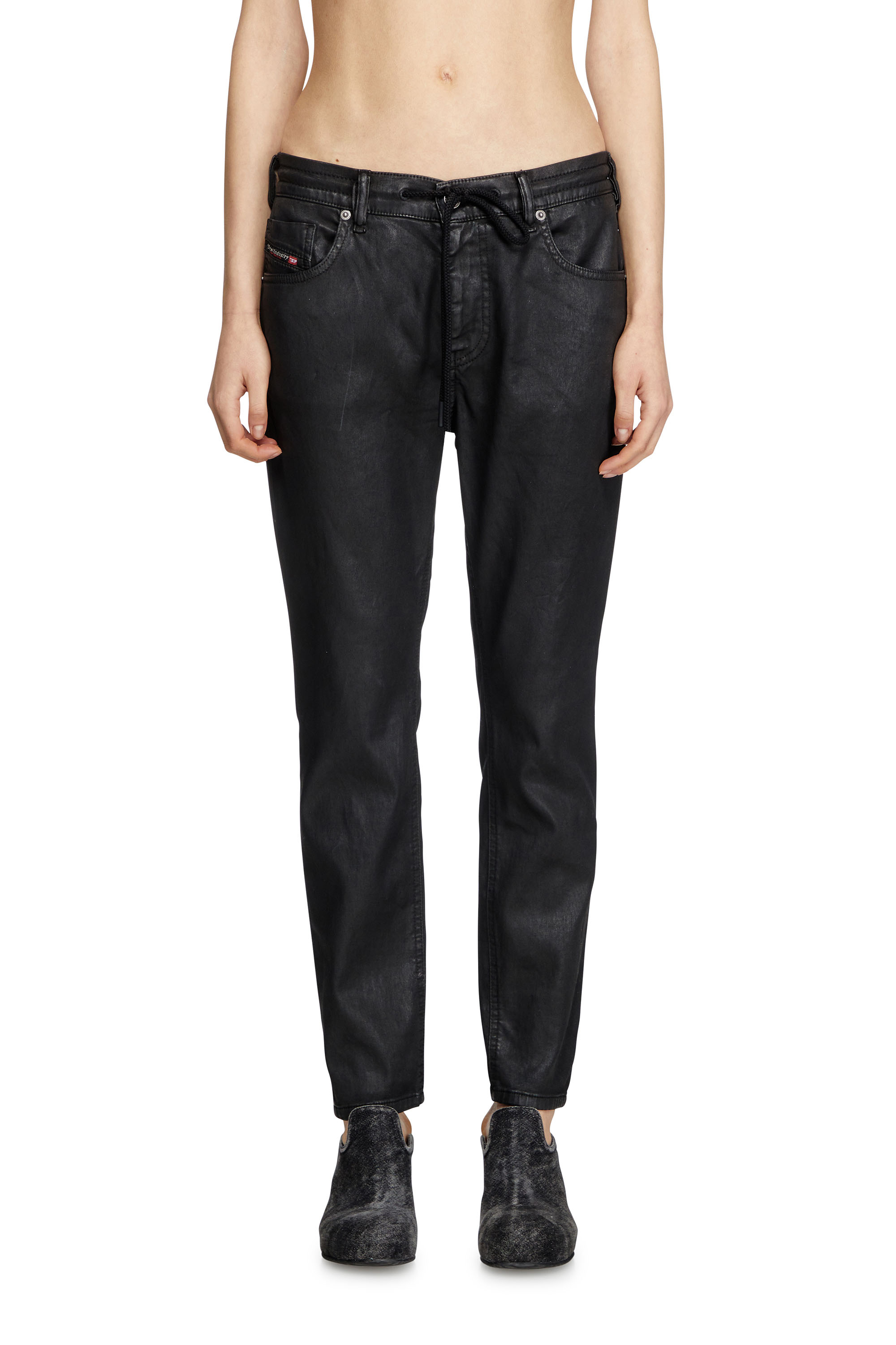 Diesel - Damen Regular 2031 D-Krailey Joggjeans&reg; 068PX, Schwarz/Dunkelgrau - 3