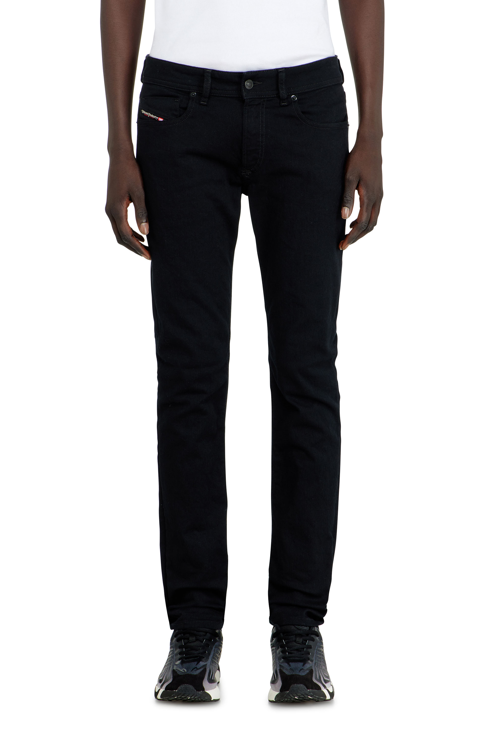 Diesel - Herren Skinny Jeans 1979 Sleenker 09C51, Schwarz/Dunkelgrau - 4