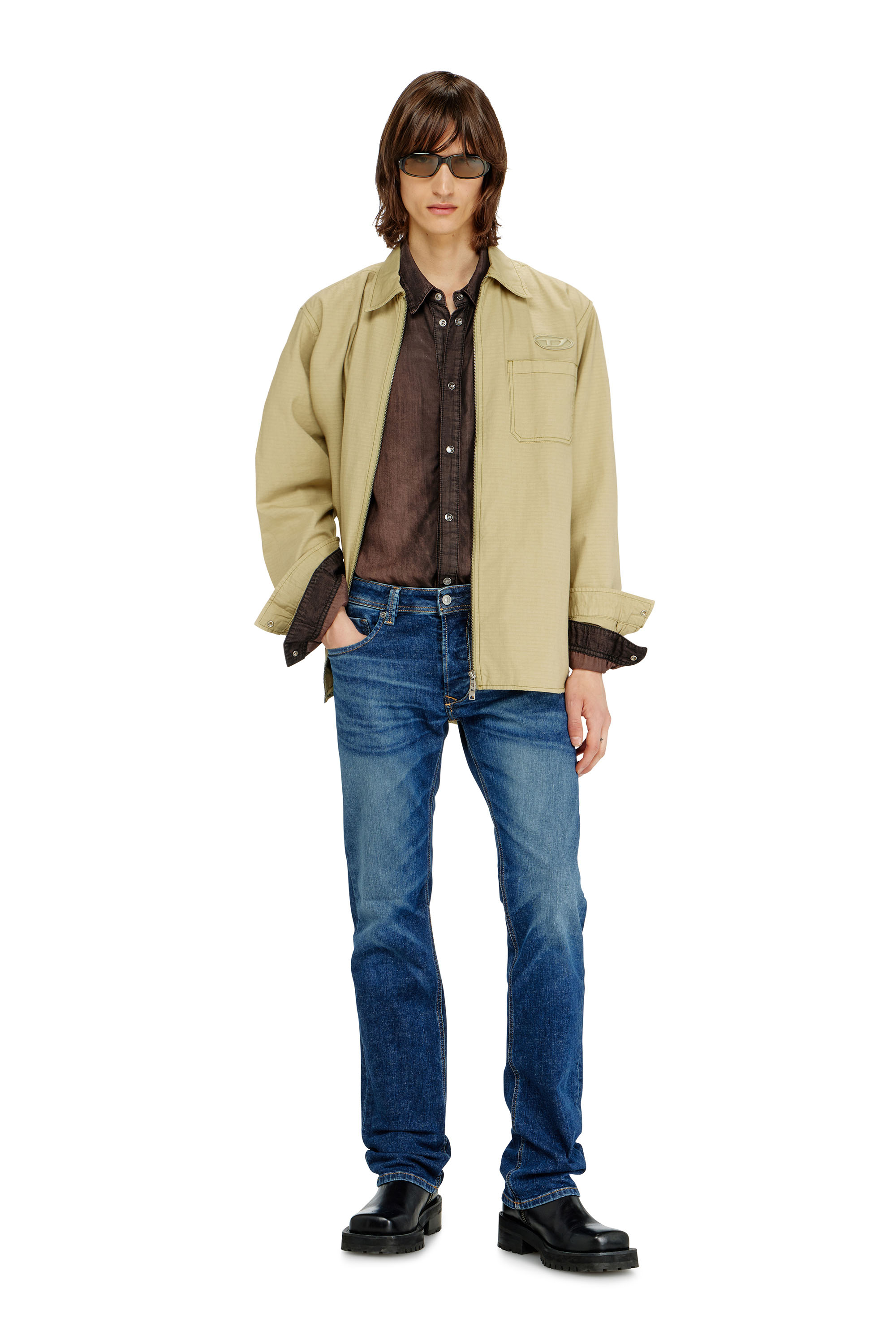 Diesel - Herren Regular Jeans 1985 Larkee 09J47, Dunkelblau - 3