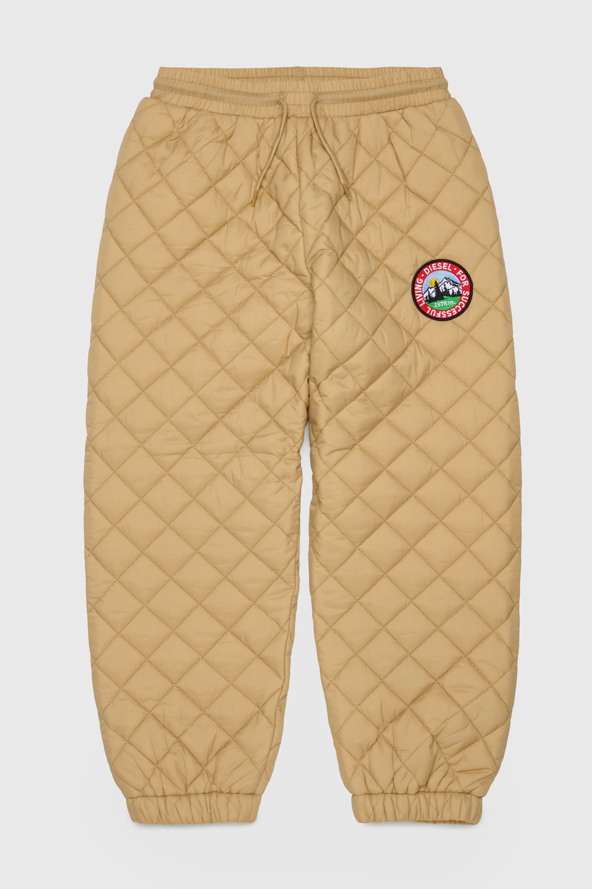 Diesel - PMONTY, Unisex Stepphosen aus Nylon mit Baumwollfutter in Braun - 1