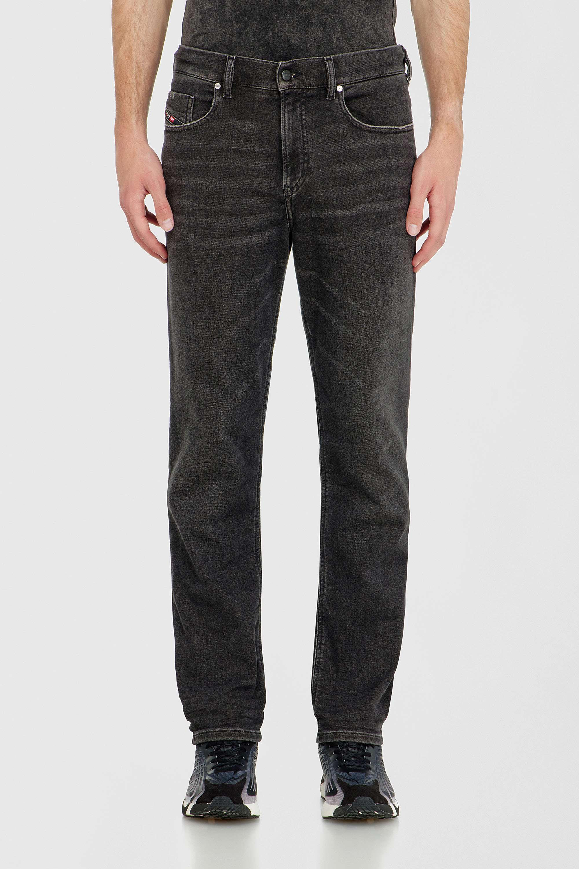 Diesel - Herren Regular 2090 D-Veekley Joggjeans&reg; 09P92, Schwarz/Dunkelgrau - 2