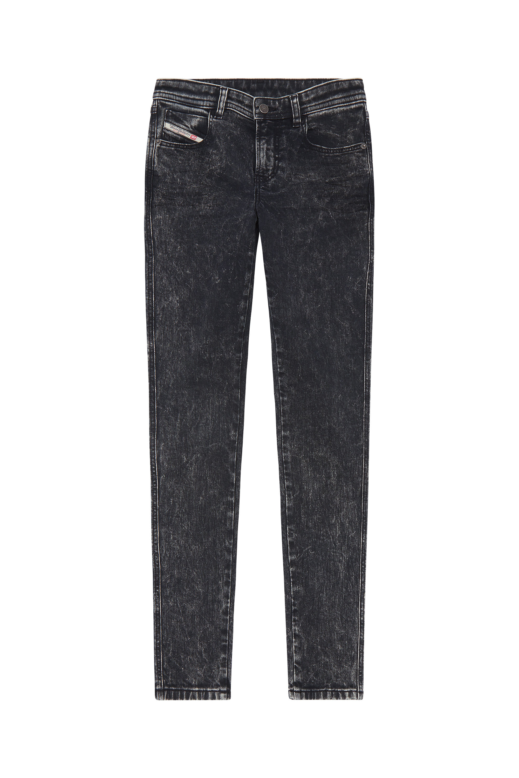 Diesel - Skinny Jeans 2015 Babhila 0ENAN, Schwarz/Dunkelgrau - Image 5
