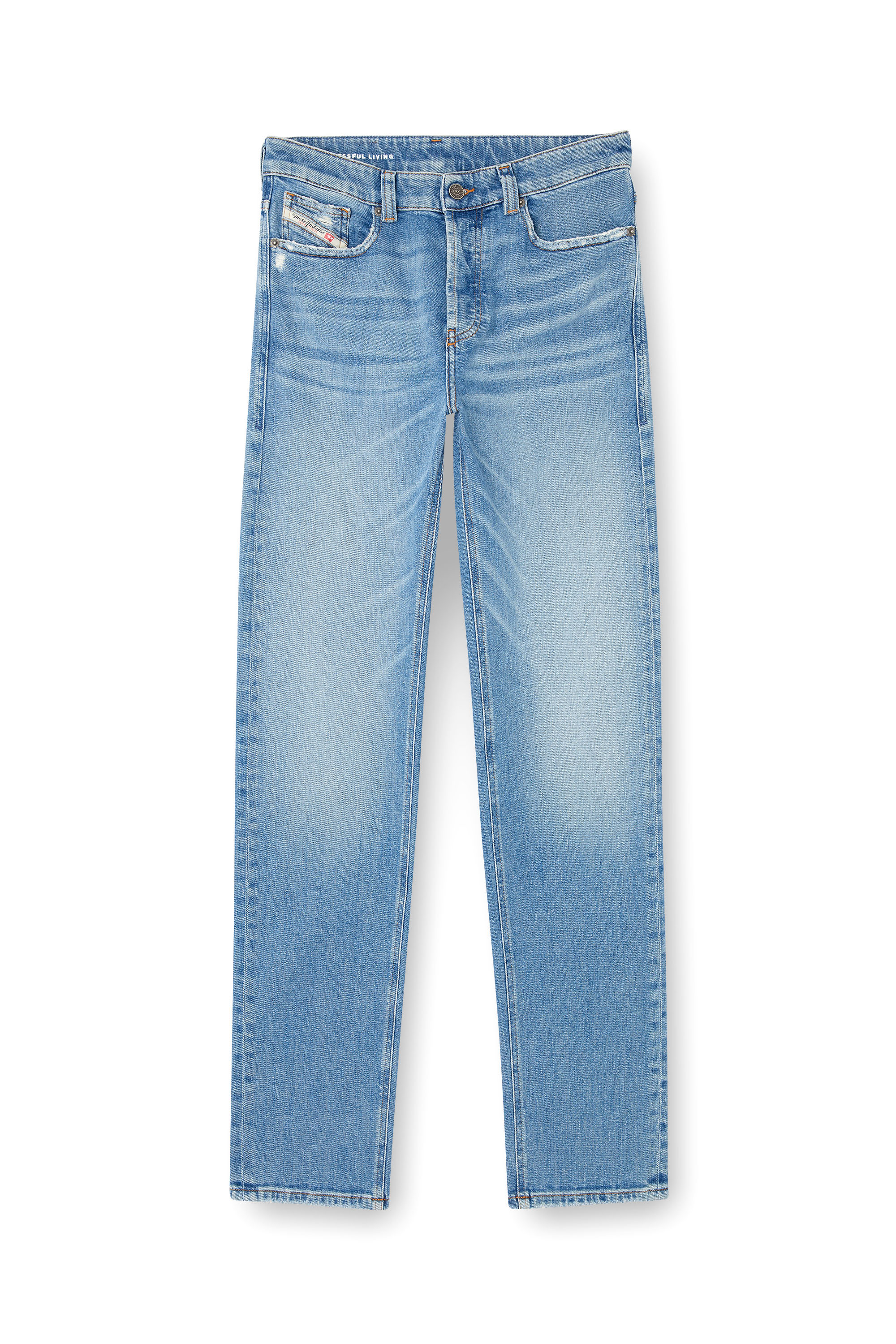 Regular Jeans 1988 D-Ark 09M22, Light Blue Diesel - Woman's Regular Jeans 1988 D-Ark 09M22, Light Blue - 2
