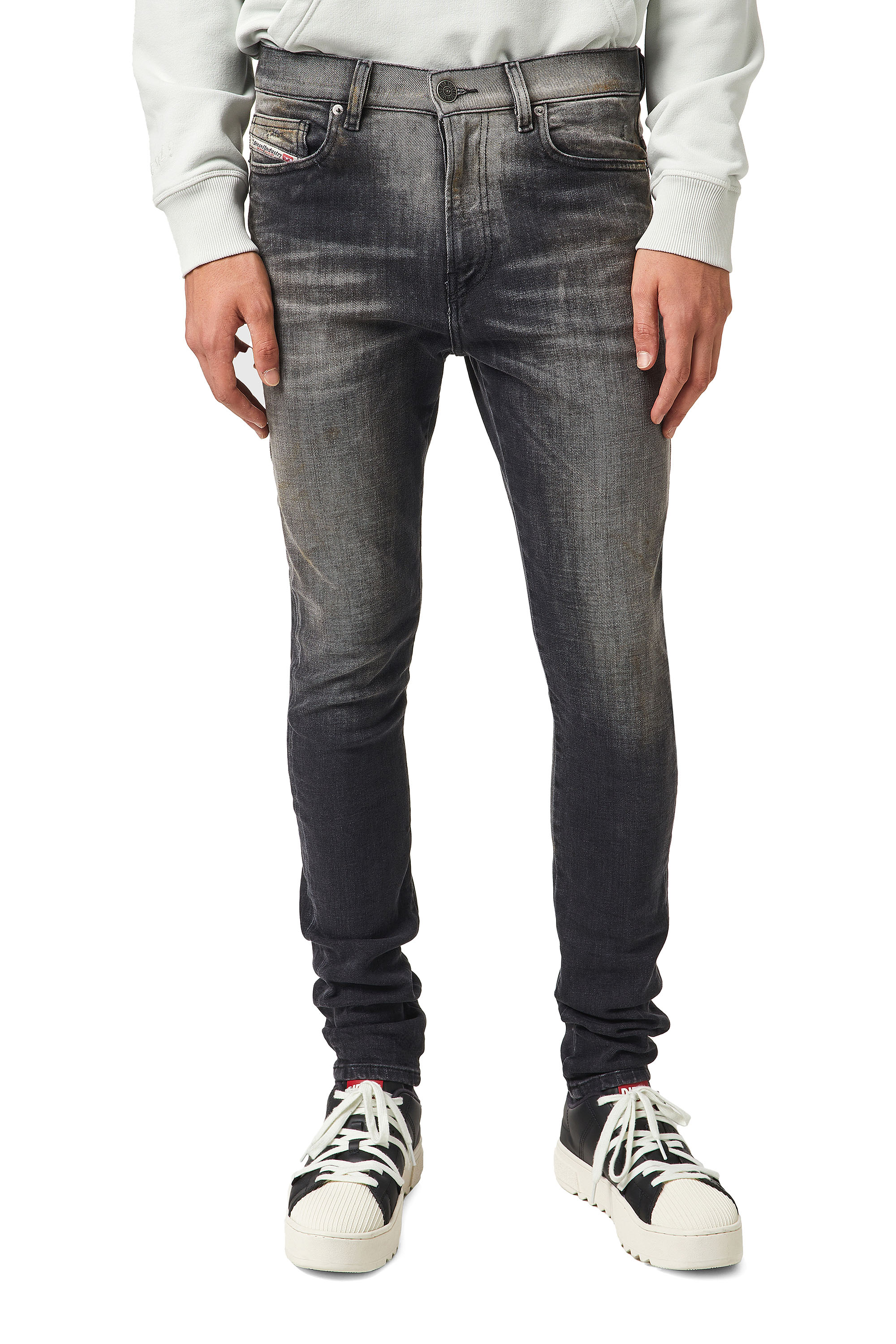 D-Amny 09A88, Schwarz/Dunkelgrau - Jeans
