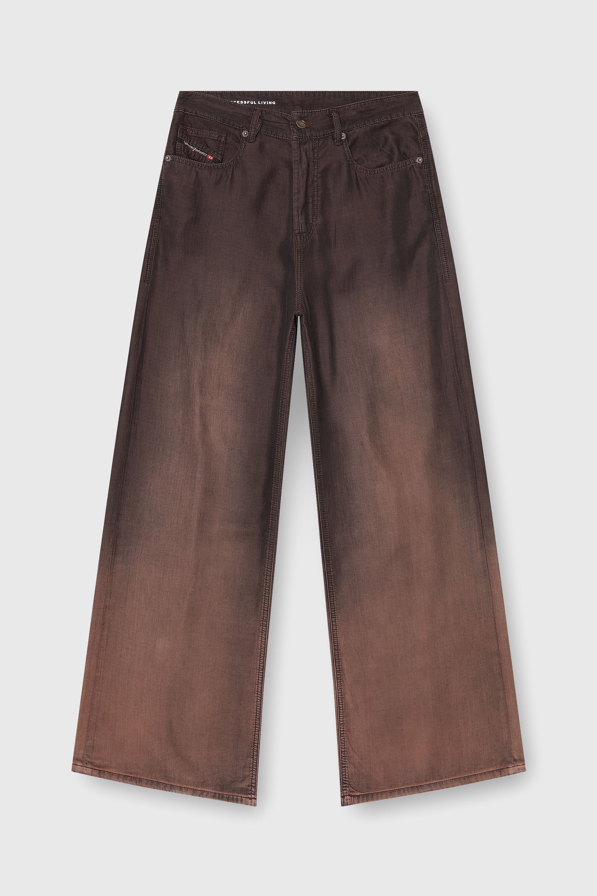 Diesel - Damen Relaxed Jeans 1996 D-Sire 068YF, Braun - 2